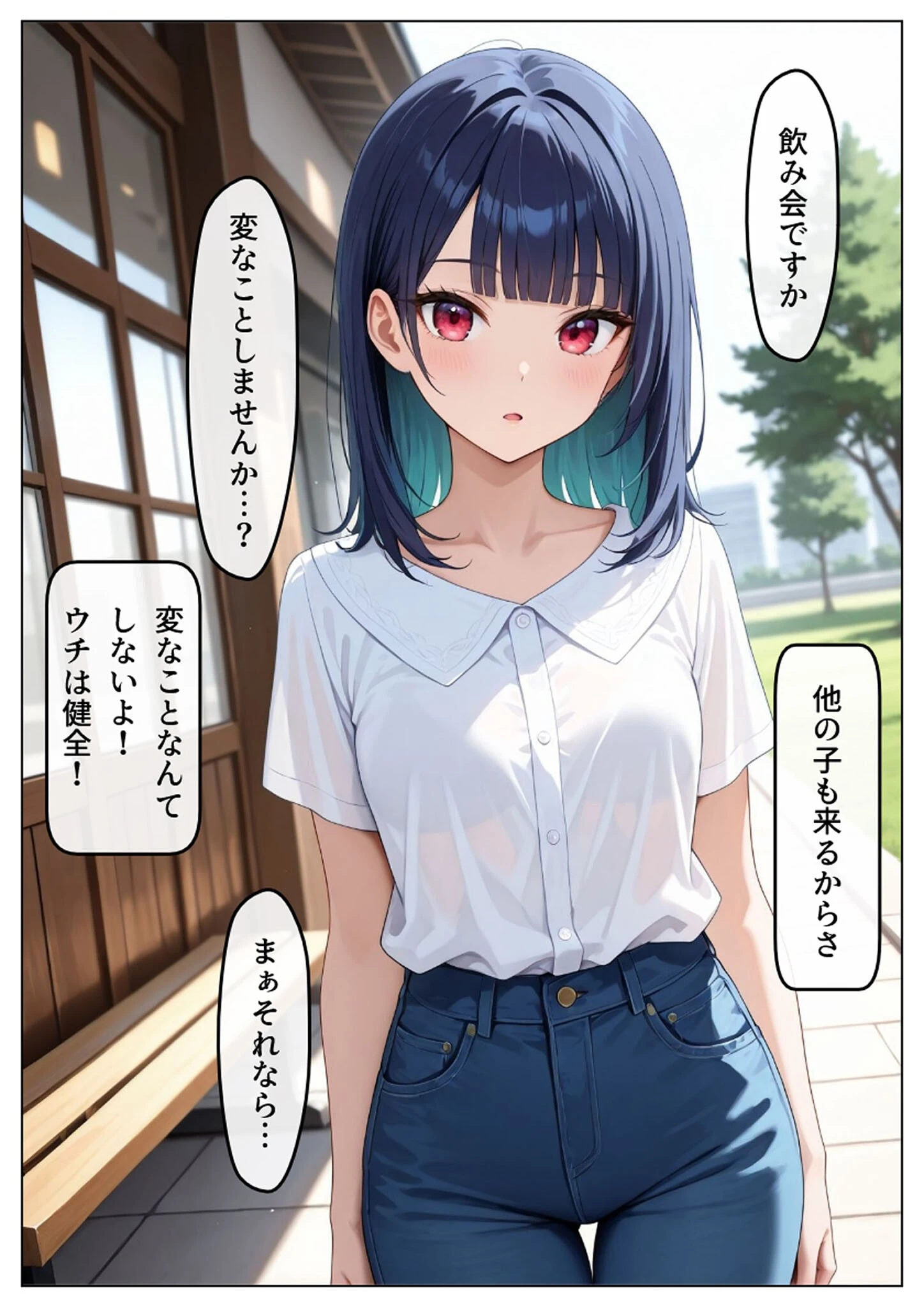 ヤリサー飲み会〜即堕ち2コマで犯●れる〜 モザイク版ページ5