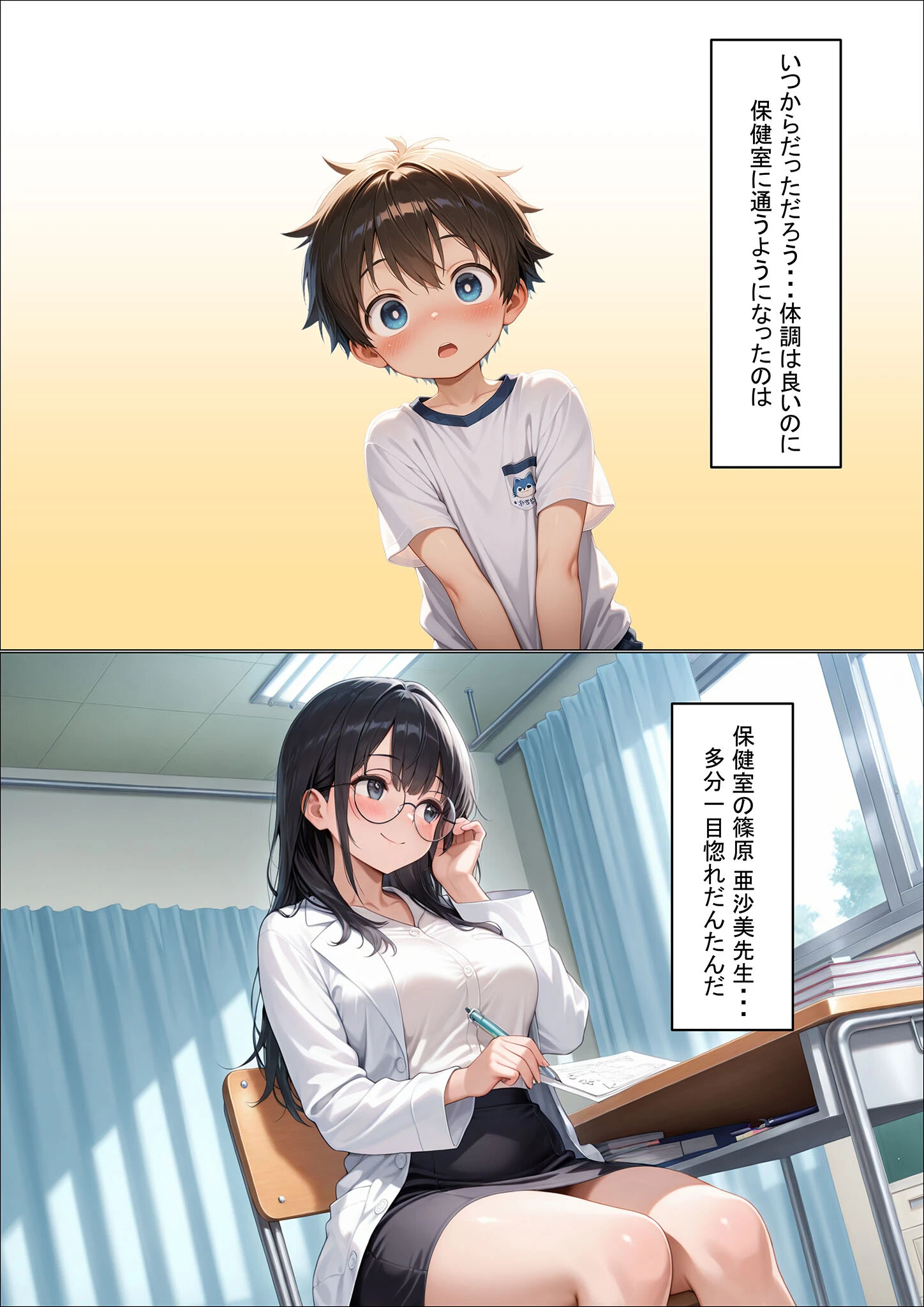 今日からボクが保健室の●●(ハート) 〜純粋な恋心が歪んだ気持ちに変わる…〜 モザイク版ページ3
