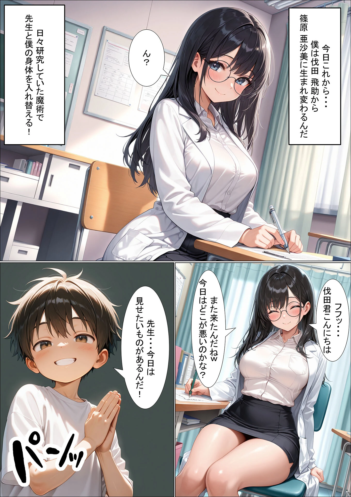 今日からボクが保健室の●●(ハート) 〜純粋な恋心が歪んだ気持ちに変わる…〜 モザイク版ページ5