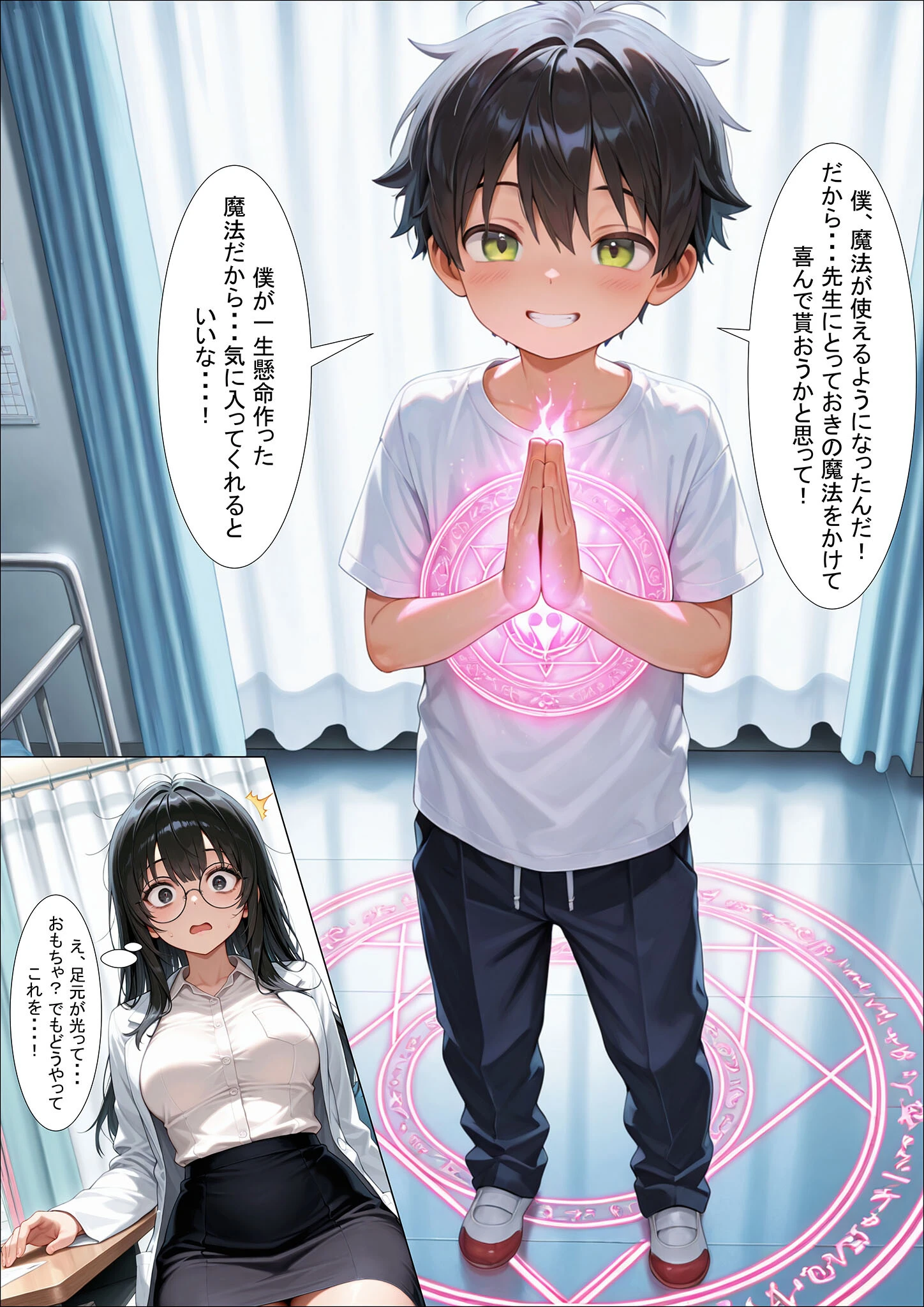 今日からボクが保健室の●●(ハート) 〜純粋な恋心が歪んだ気持ちに変わる…〜 モザイク版ページ6