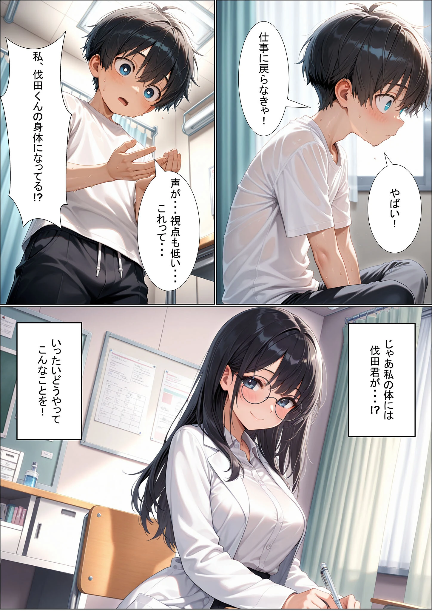 今日からボクが保健室の●●(ハート) 〜純粋な恋心が歪んだ気持ちに変わる…〜 モザイク版ページ8