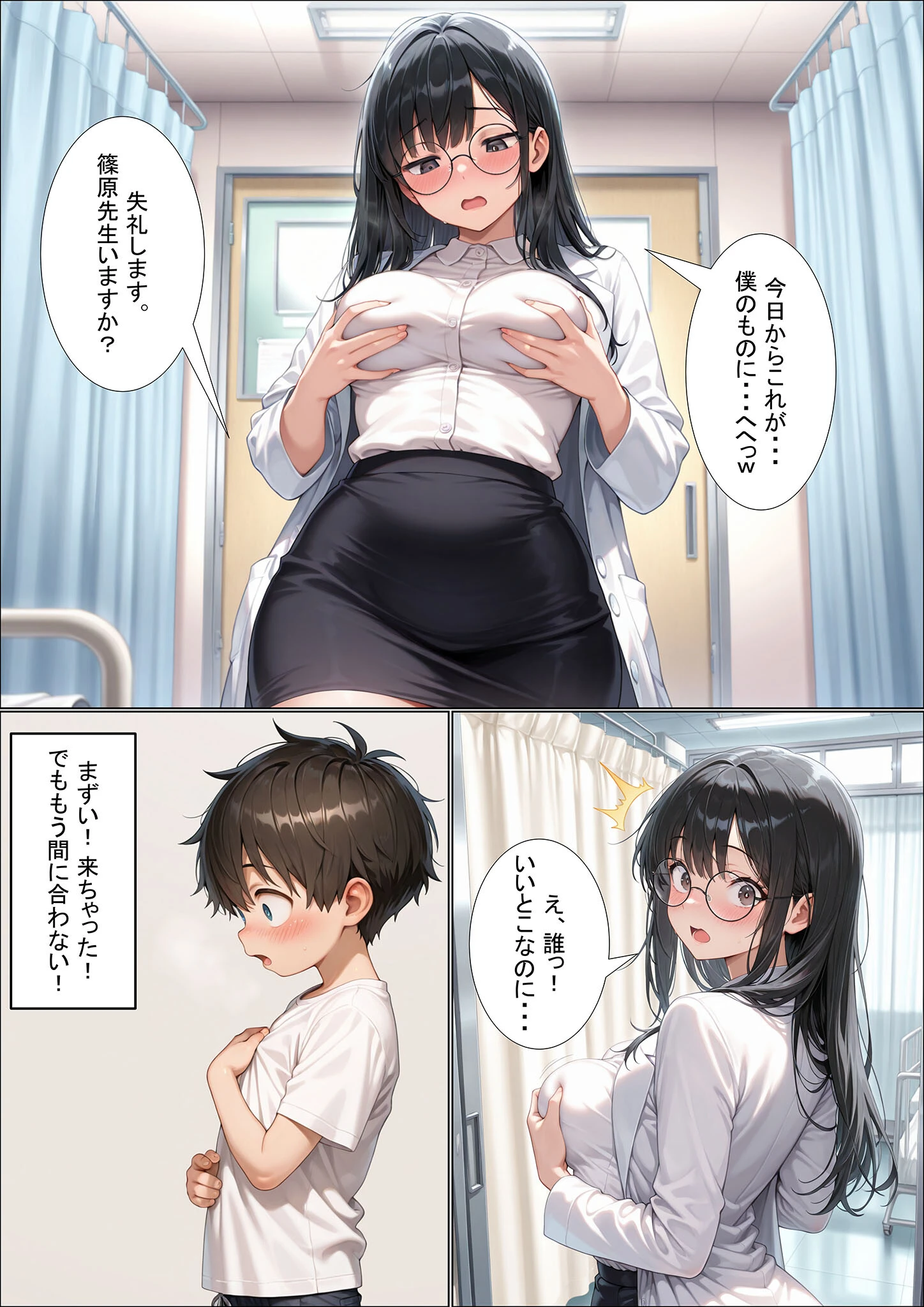今日からボクが保健室の●●(ハート) 〜純粋な恋心が歪んだ気持ちに変わる…〜 モザイク版ページ10