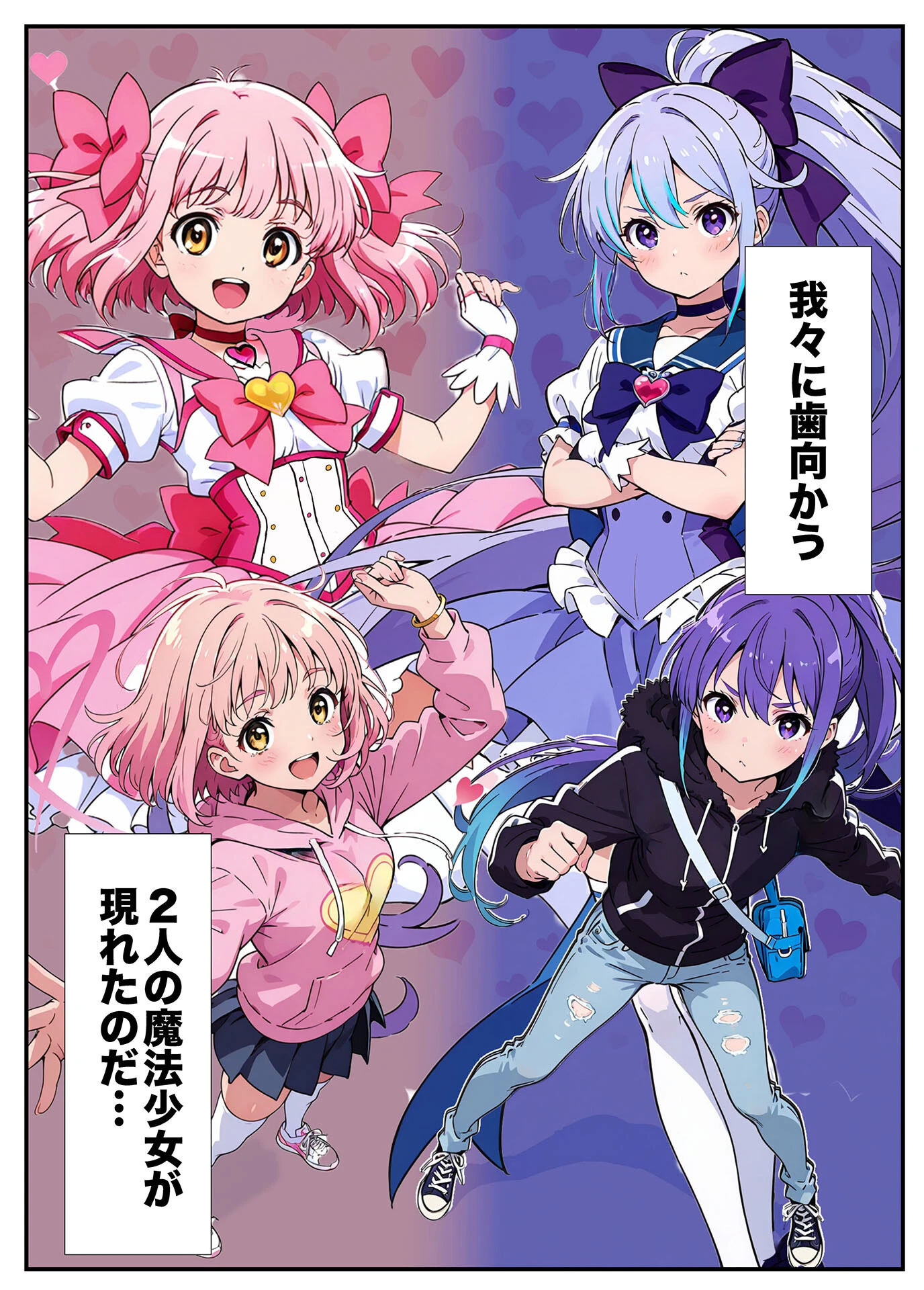 AIが支配する世界で人類を裏切った俺は正義の魔法少女をドスケベ●●する モザイク版ページ9