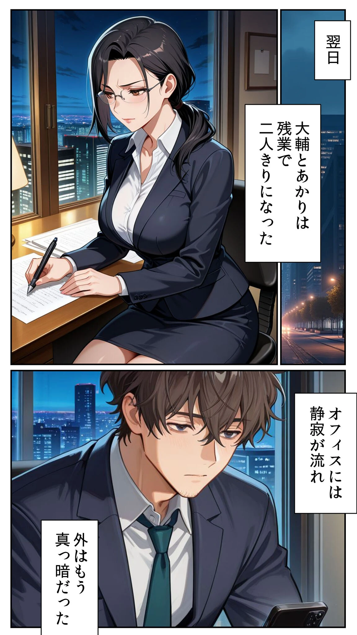 ●●アプリと人妻お局の淫らな堕落 〜社内一のエロい女を思いのままに〜 モザイク版ページ16