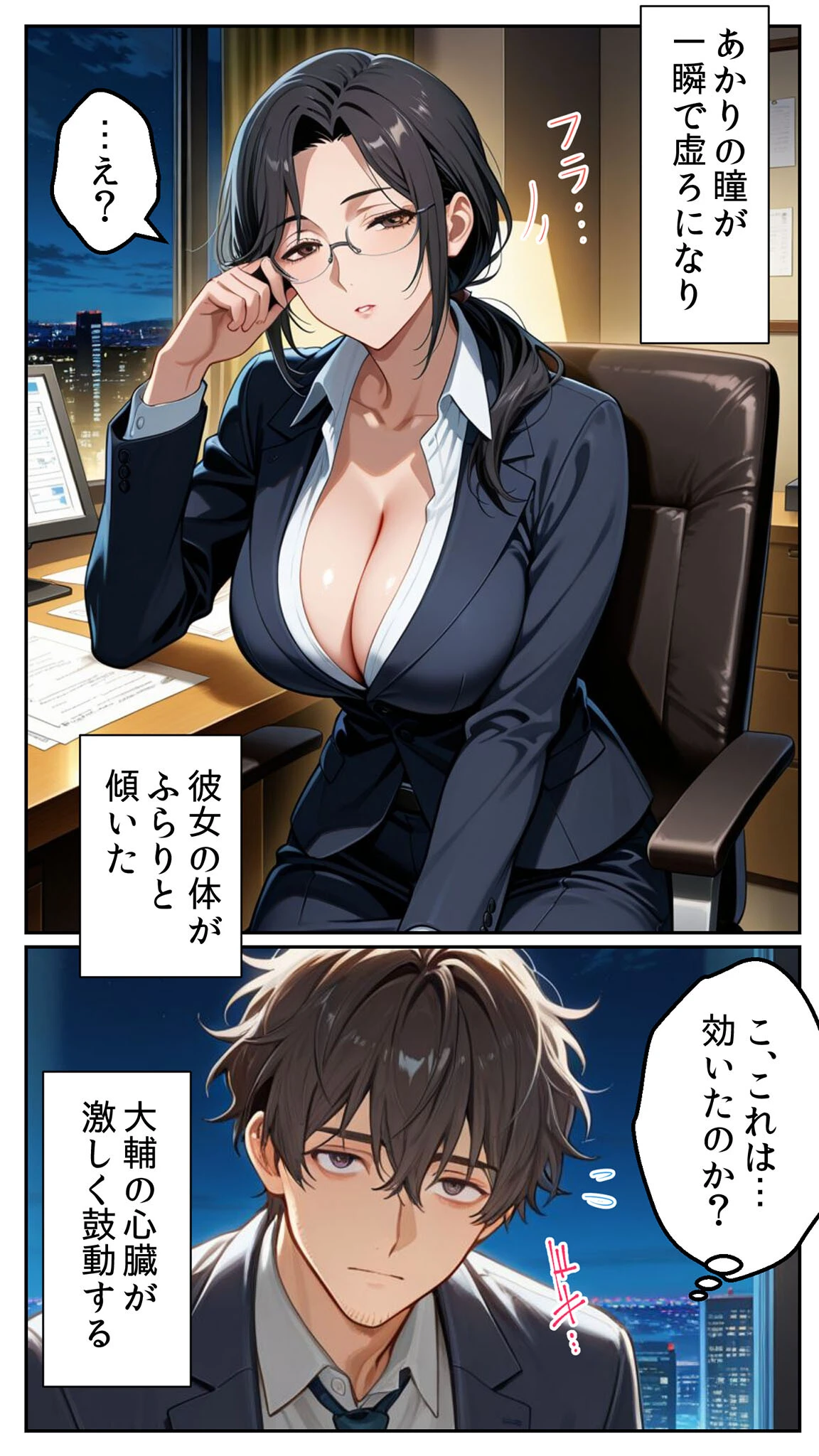 ●●アプリと人妻お局の淫らな堕落 〜社内一のエロい女を思いのままに〜 モザイク版ページ18