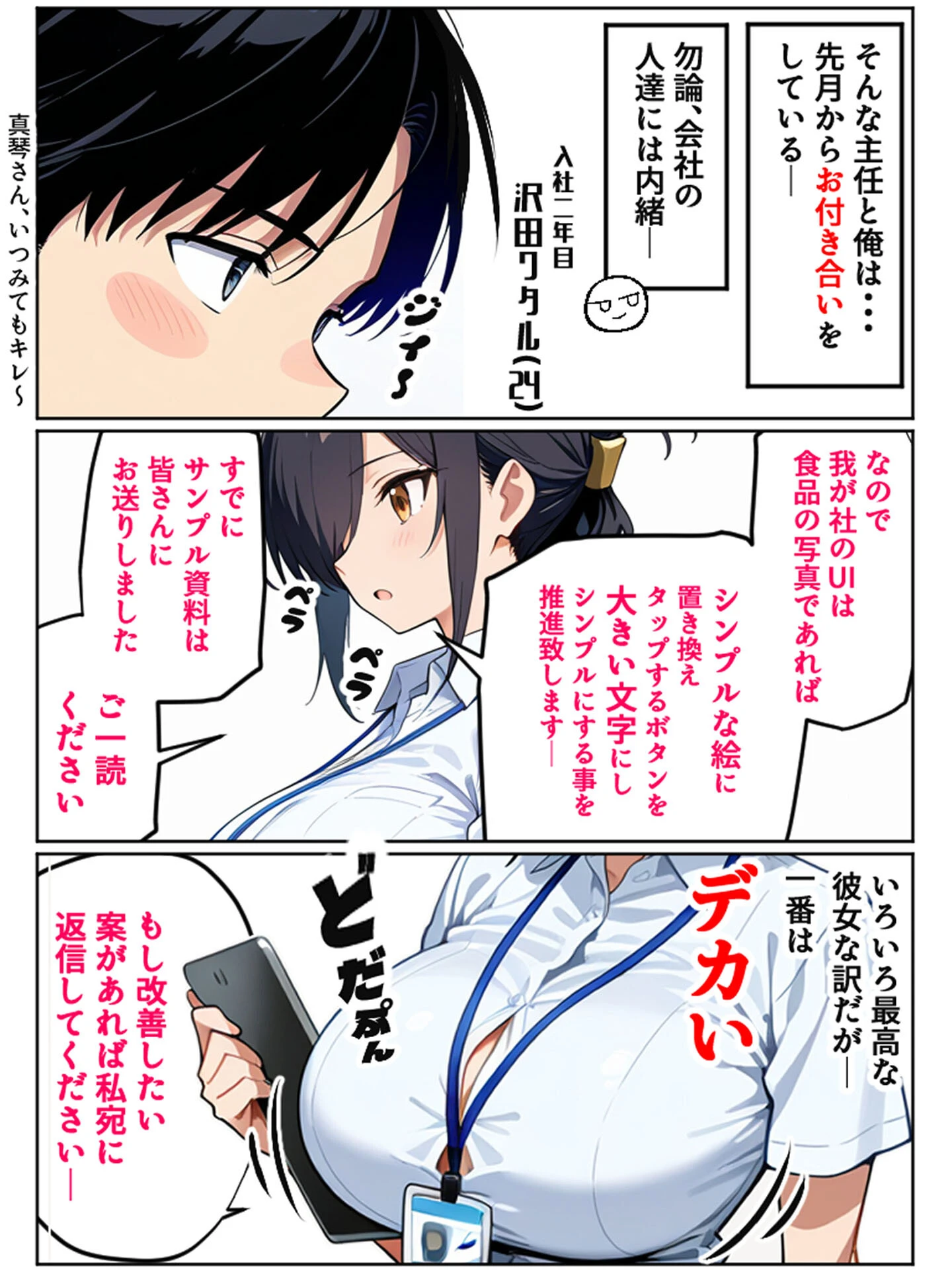 上司彼女が堕ちるまで(1) モザイク版ページ6