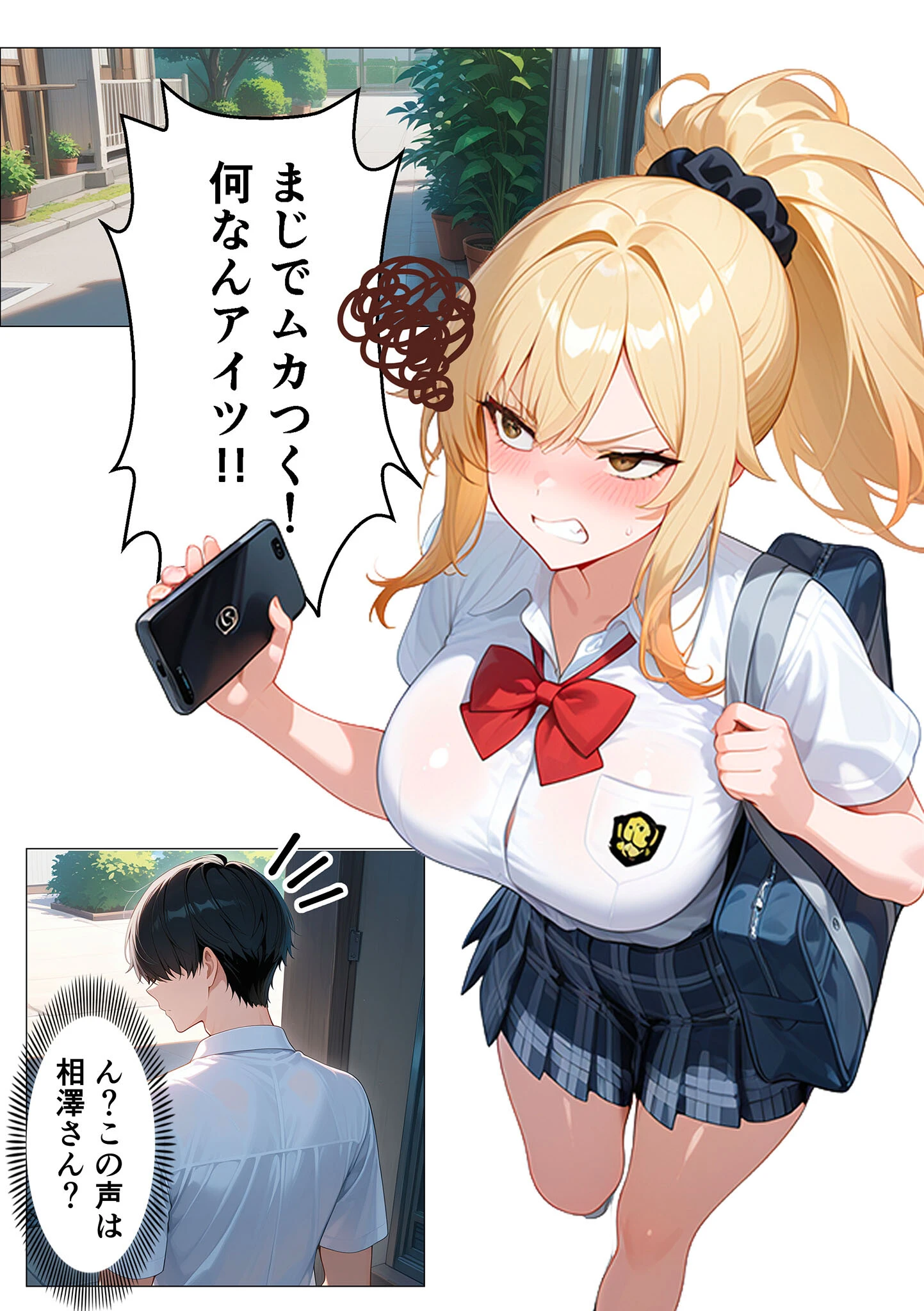 幼馴染の爆乳ギャルが陰キャオタクのデカチ●中毒になった話 モザイク版ページ6