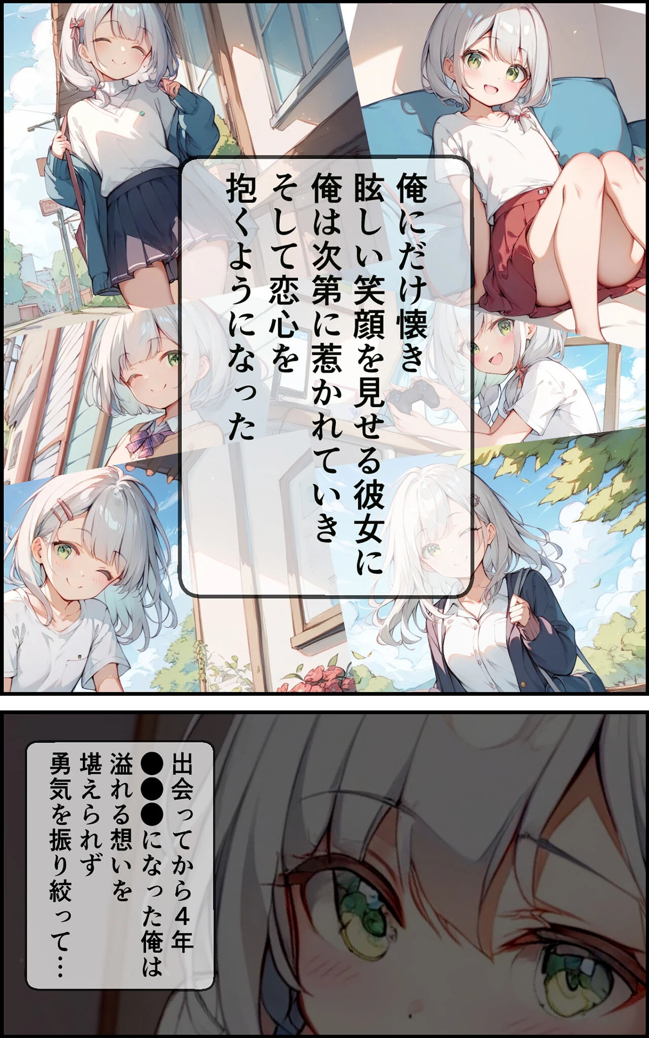 幼馴染と甘々えっち詰め合わせ！ 〜私のはじめて、全部あげる〜 モザイク版ページ10