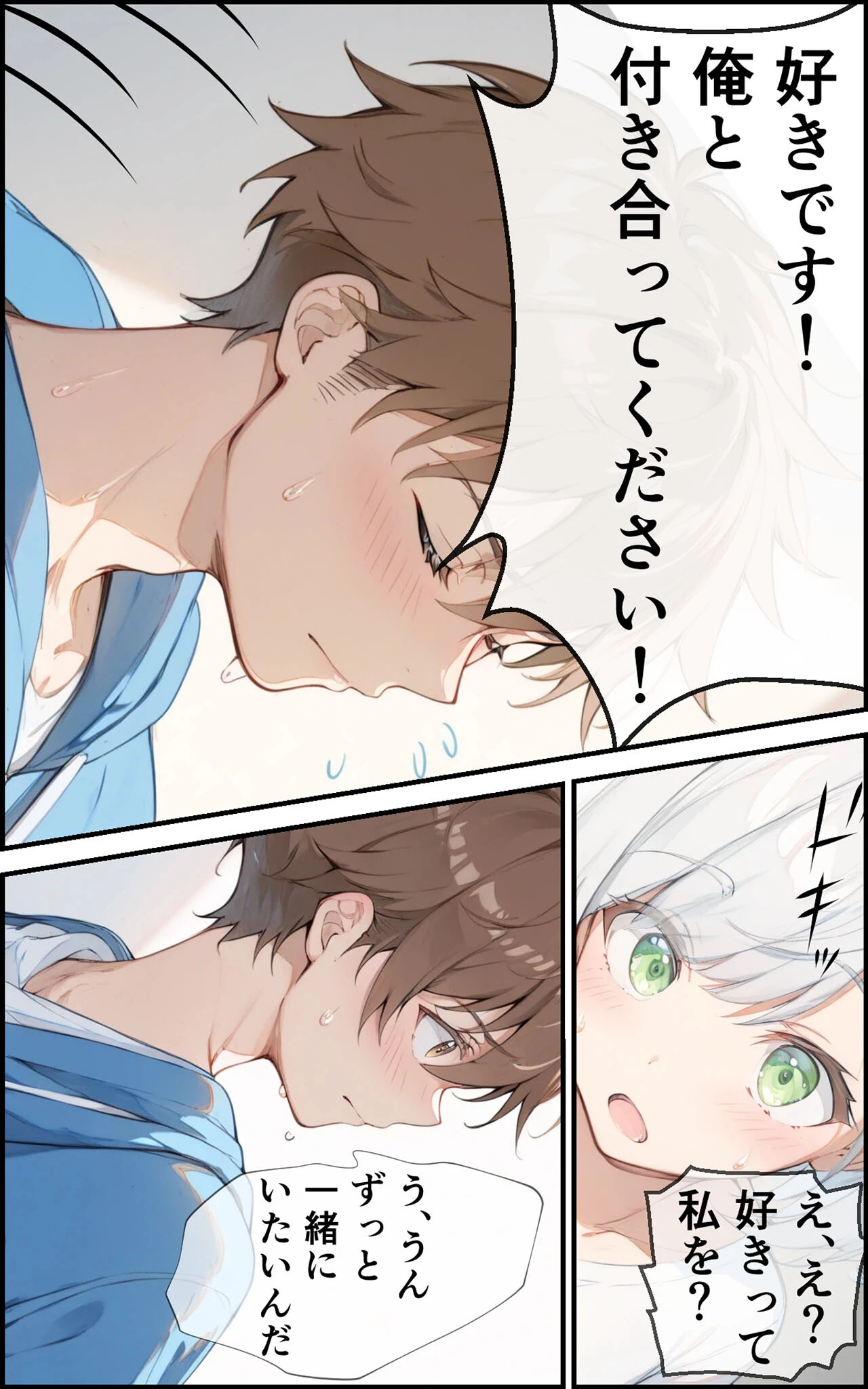 幼馴染と甘々えっち詰め合わせ！ 〜私のはじめて、全部あげる〜 モザイク版ページ12