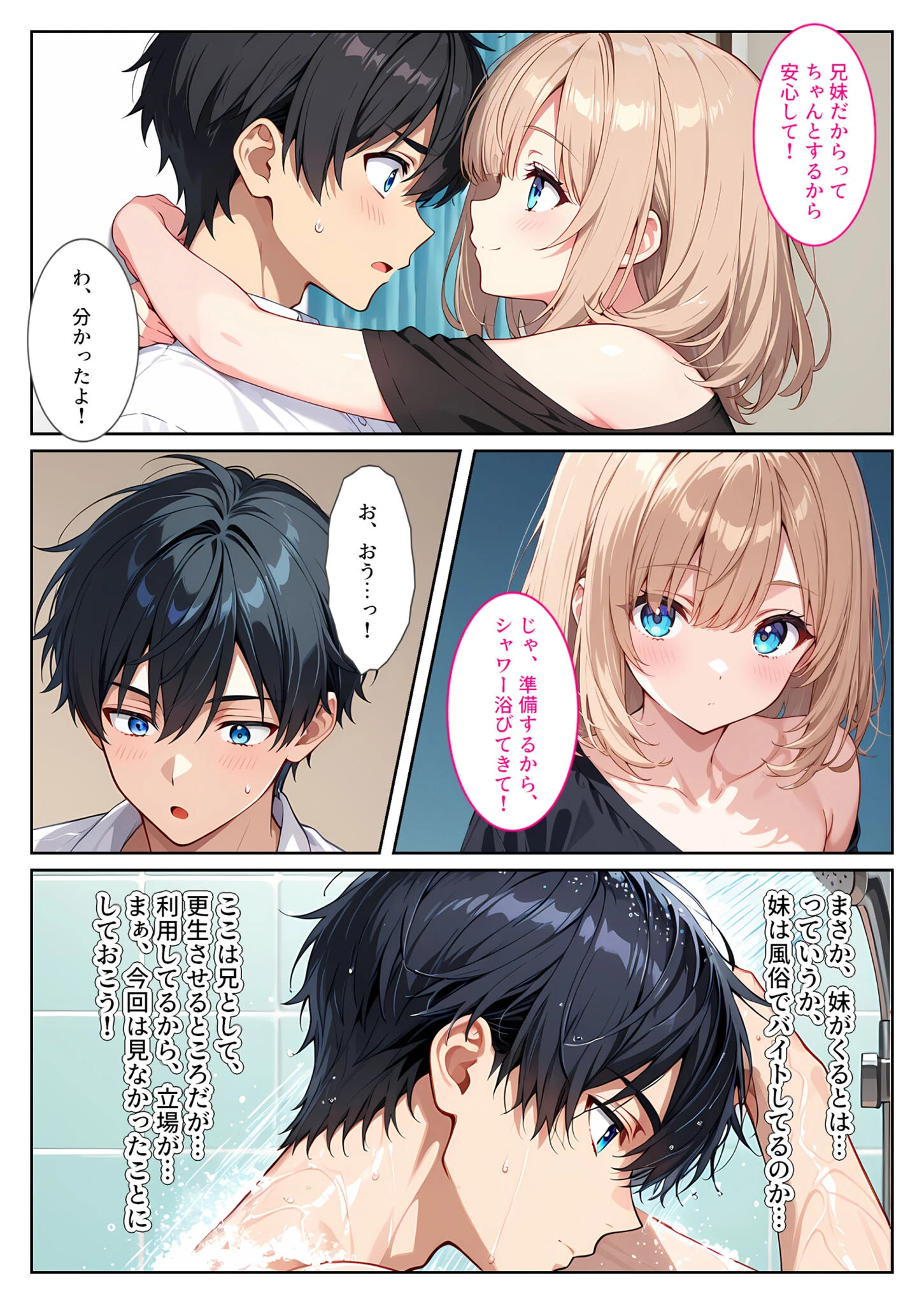 デ●ヘル呼んだら義妹が！背徳セックスで爆乳の義妹がセフレになりました！ モザイク版ページ8