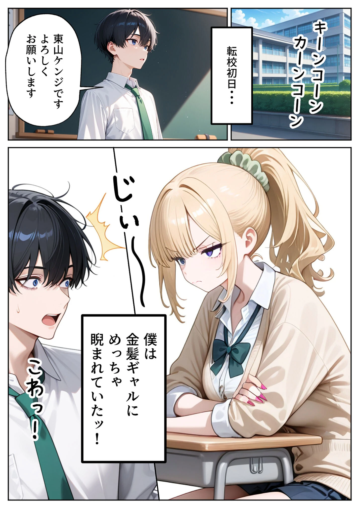 一途な幼馴染ギャルの誘惑セックス モザイク版ページ3