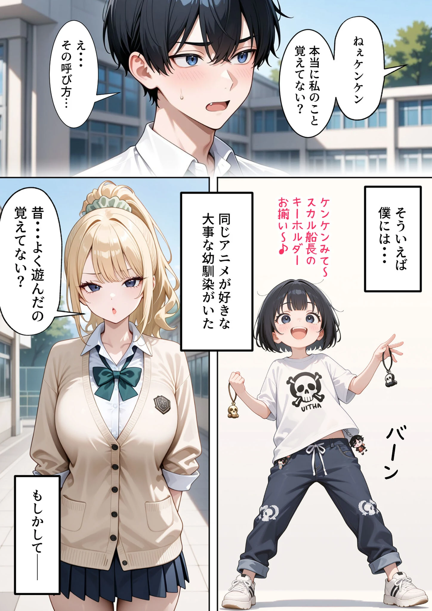 一途な幼馴染ギャルの誘惑セックス モザイク版ページ9