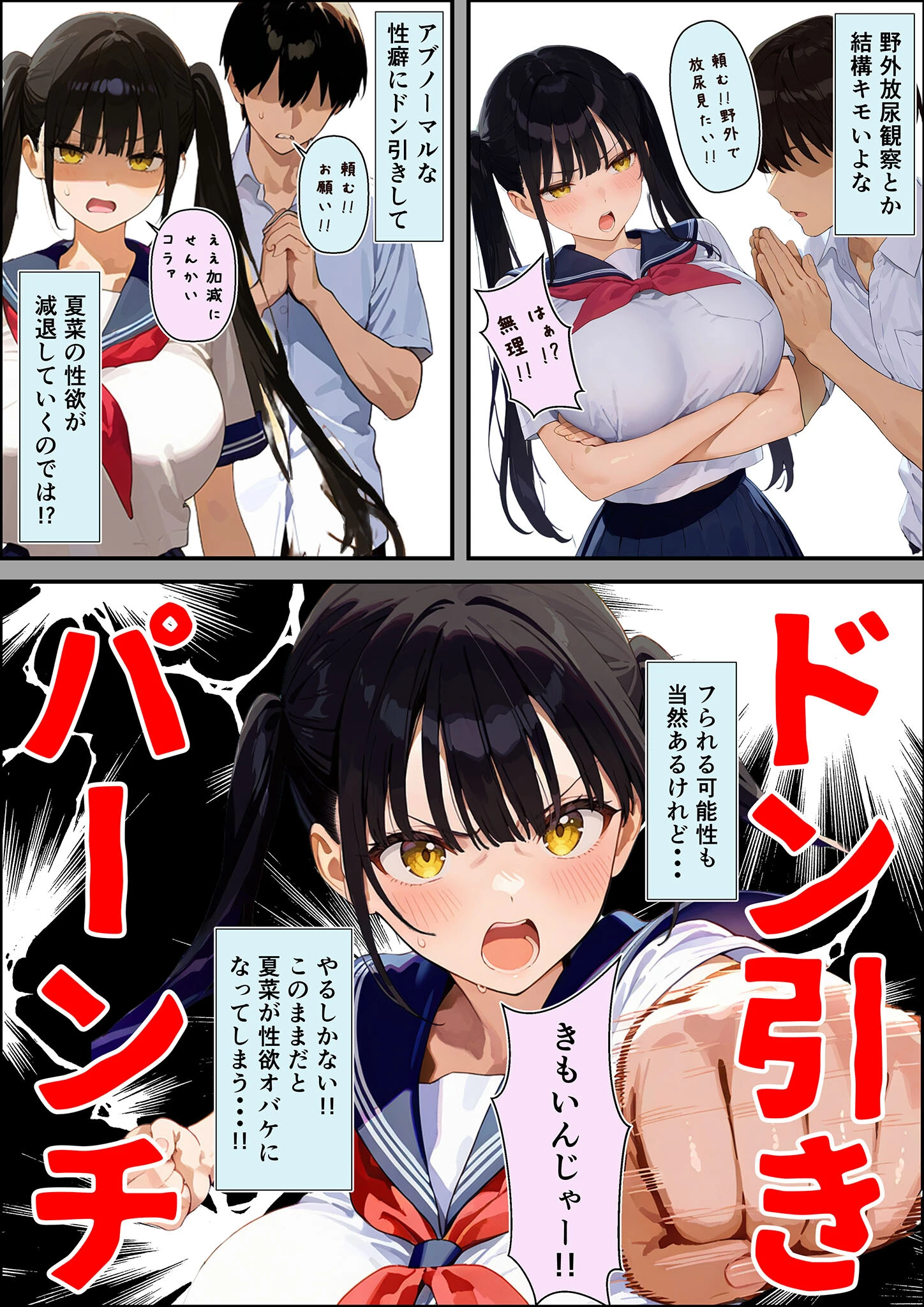性欲大爆発彼女を鎮火しようとして逆に絶頂潮吹きを覚えさせちゃった話 モザイク版ページ8