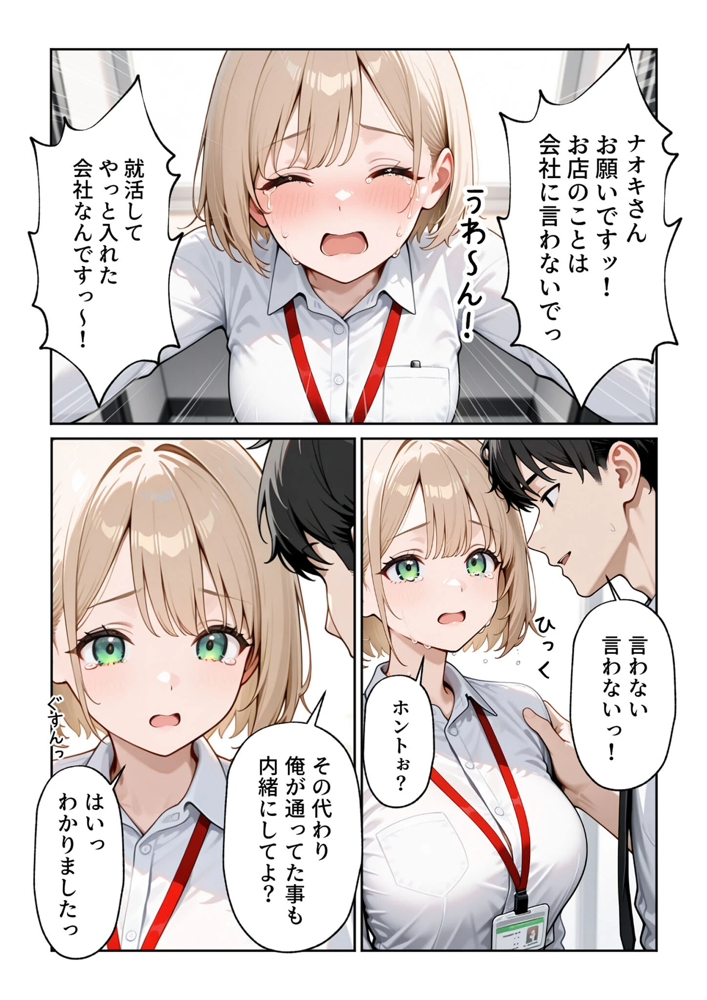 大好きな風俗嬢が新卒OLとして俺の部下になった話（1） モザイク版ページ20