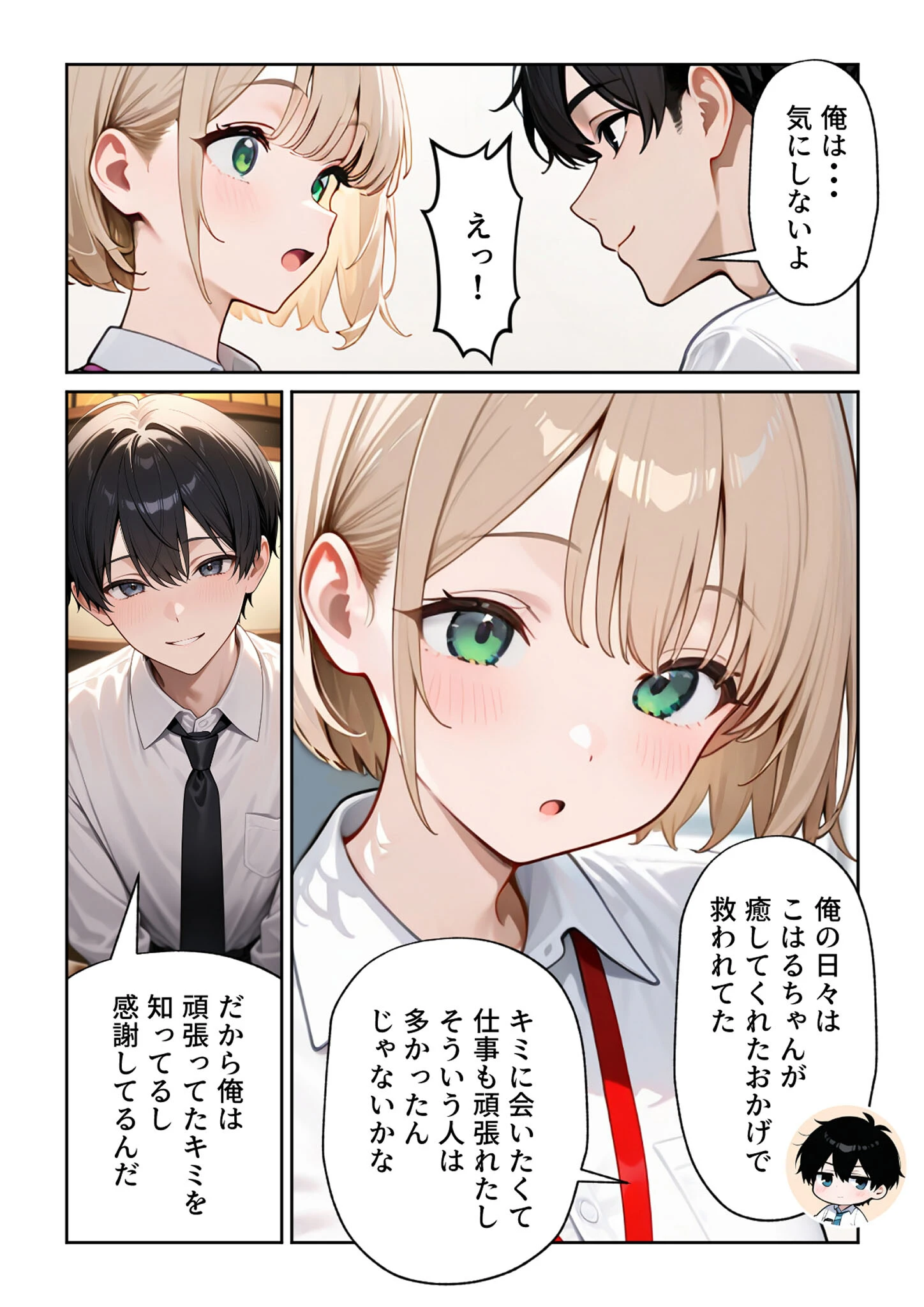 大好きな風俗嬢が新卒OLとして俺の部下になった話（1） モザイク版ページ33
