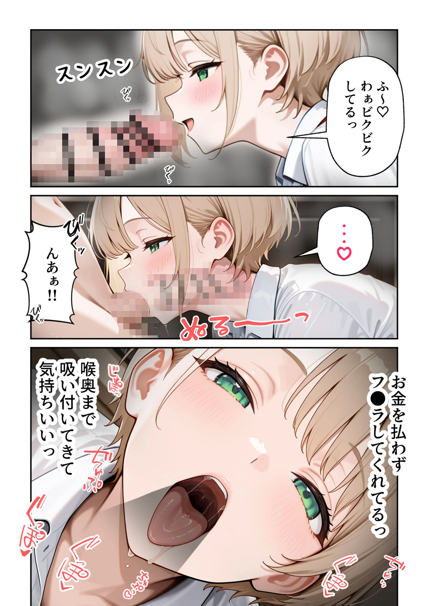 大好きな風俗嬢が新卒OLとして俺の部下になった話（1） モザイク版ページ40