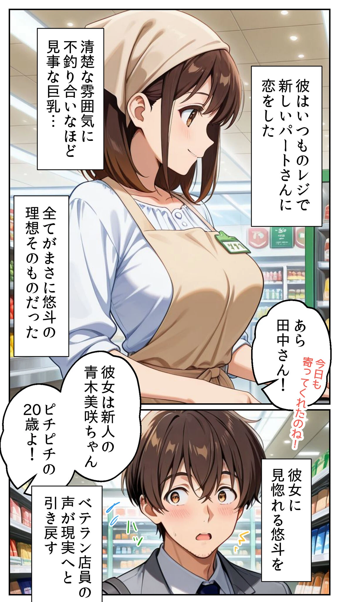 ●●を盛られた清楚な人妻パート(20)を寝取ったら禁断の関係が始まった話 モザイク版ページ6