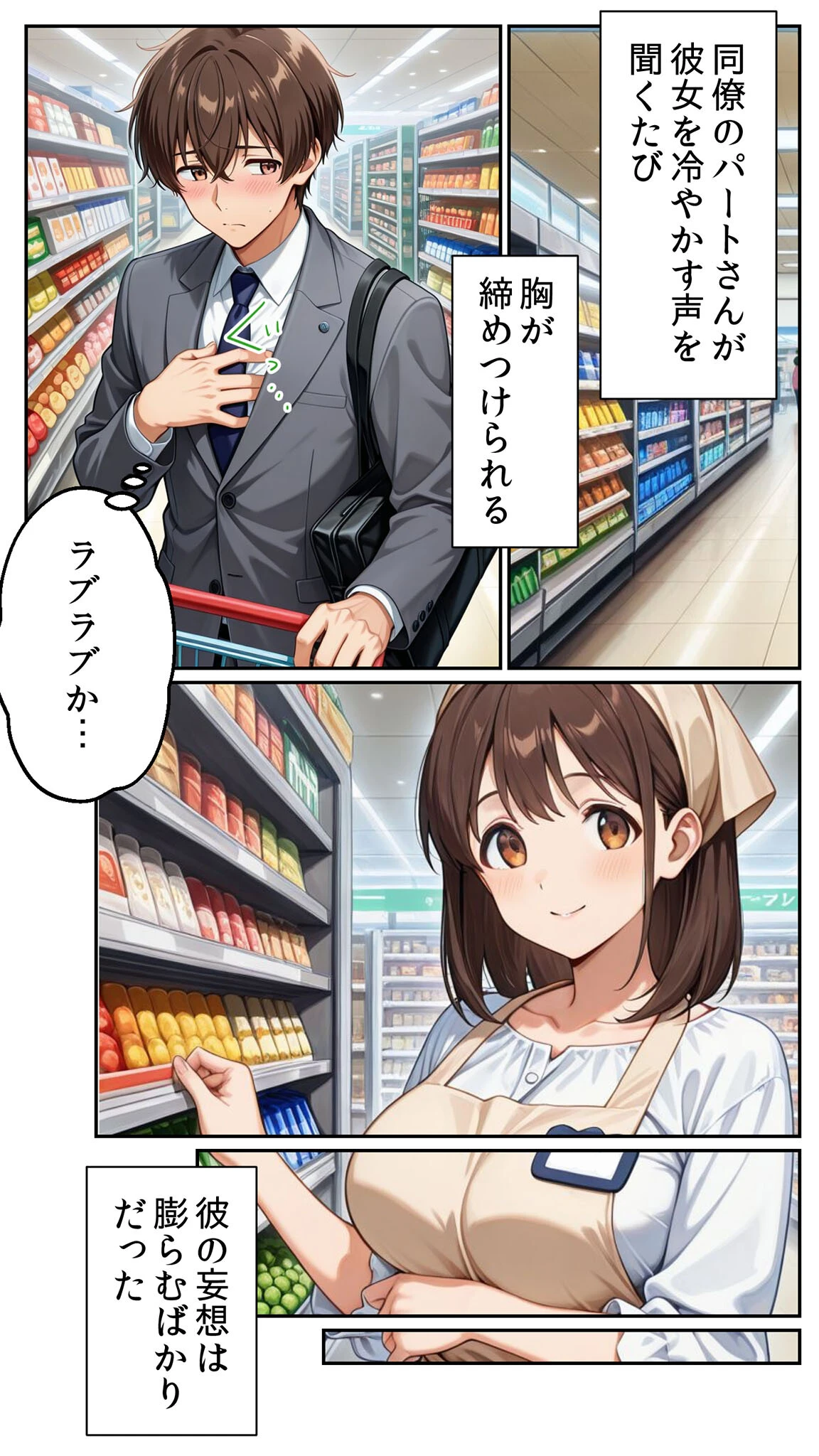●●を盛られた清楚な人妻パート(20)を寝取ったら禁断の関係が始まった話 モザイク版ページ9