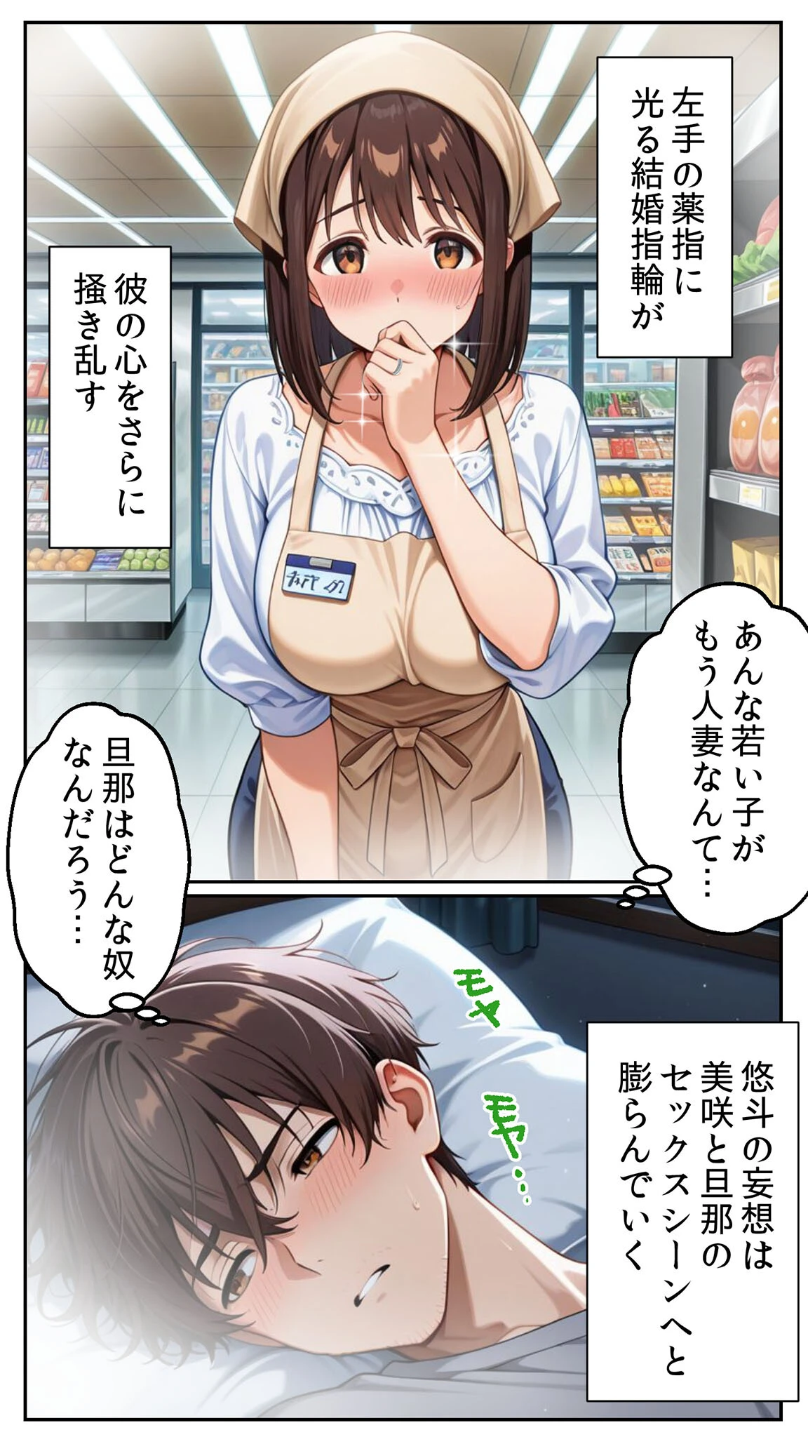 ●●を盛られた清楚な人妻パート(20)を寝取ったら禁断の関係が始まった話 モザイク版ページ11