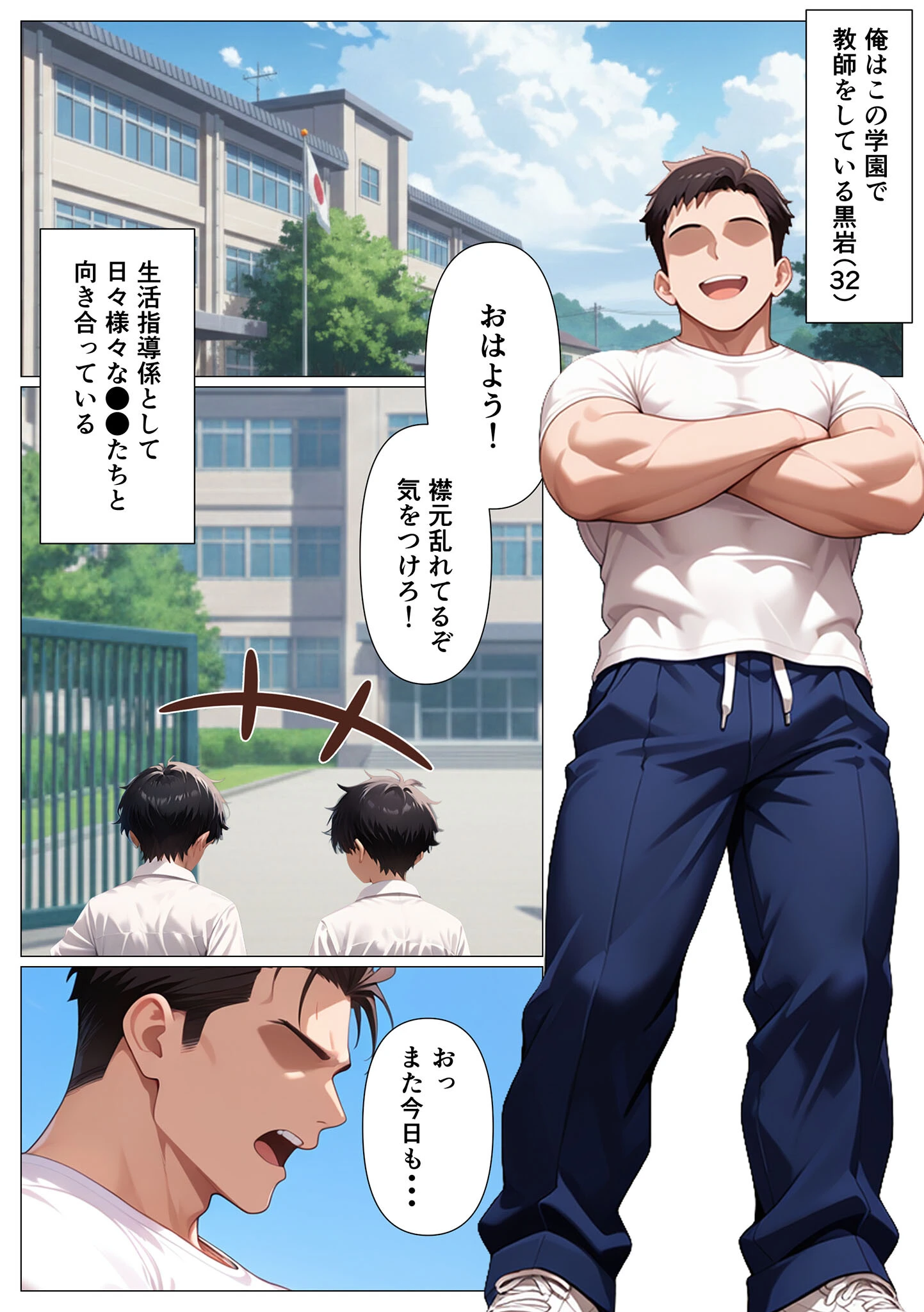 指導部屋は問題児エロかわギャルとのイチャラブ部屋になりました モザイク版ページ3