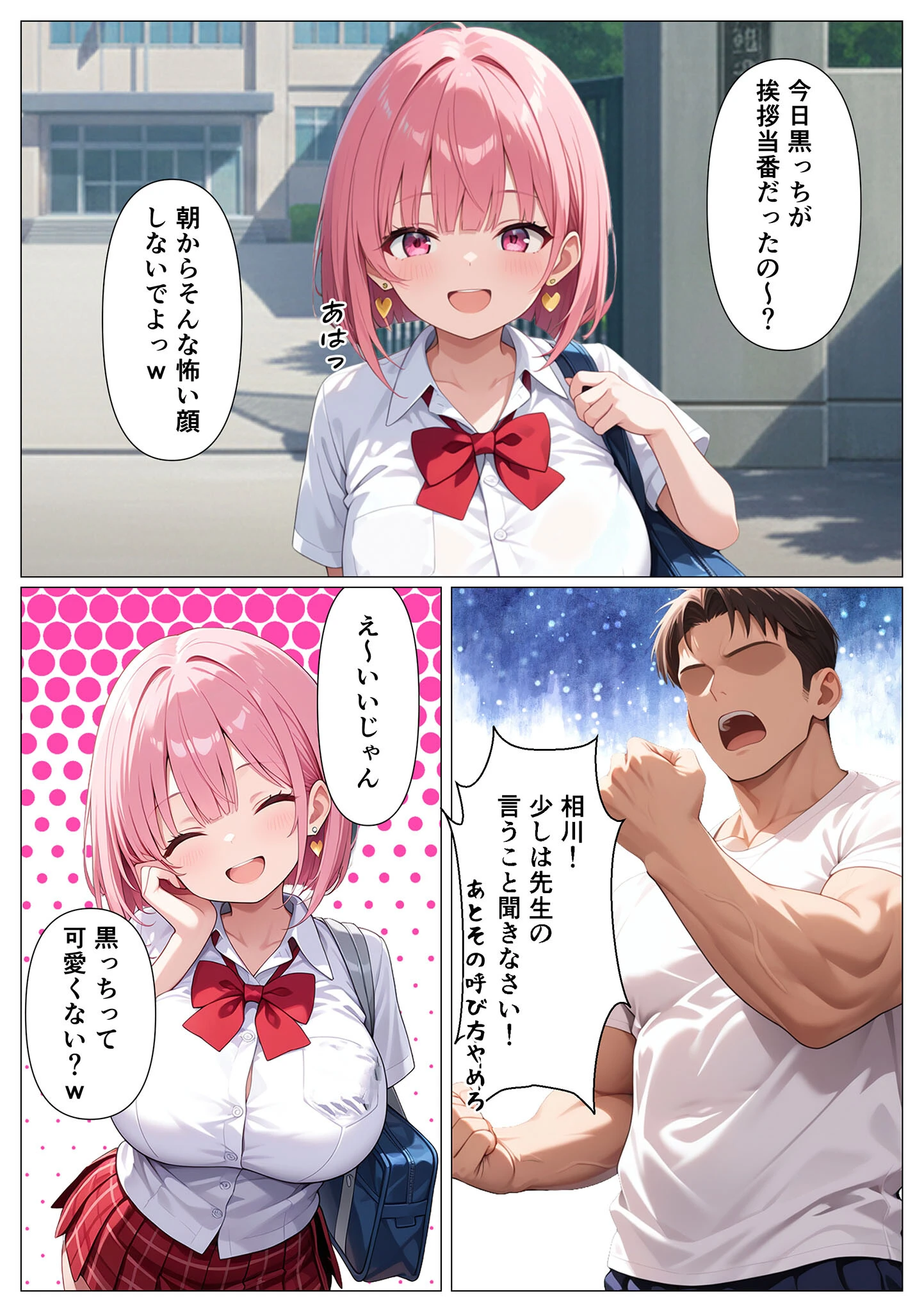 指導部屋は問題児エロかわギャルとのイチャラブ部屋になりました モザイク版ページ5