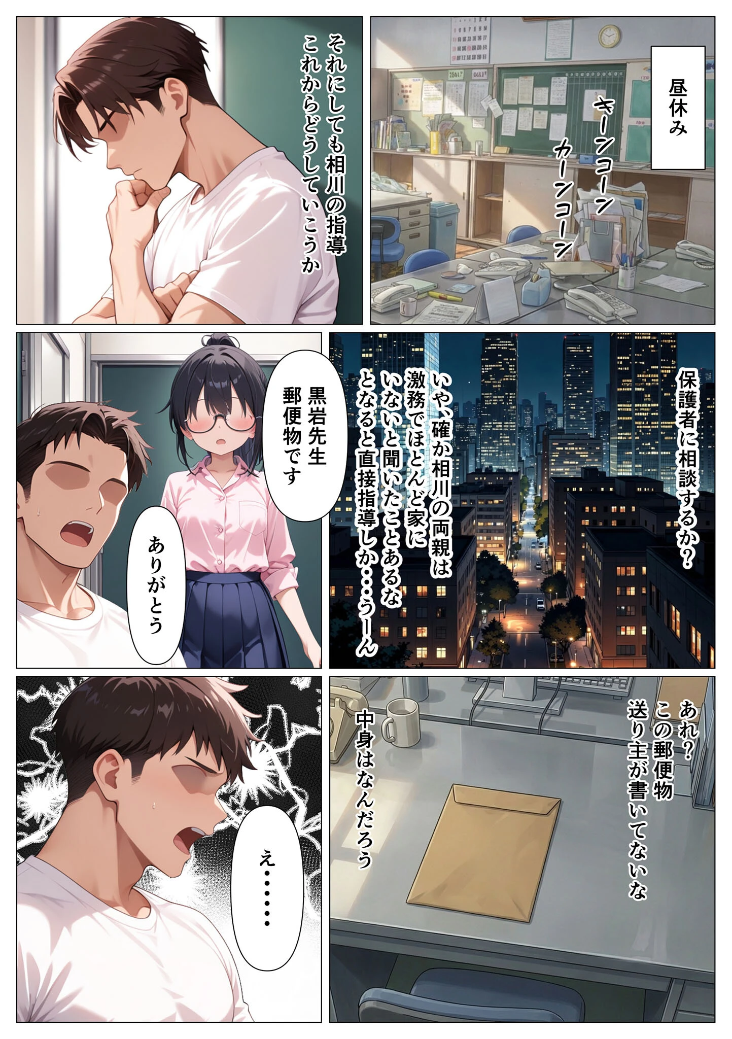 指導部屋は問題児エロかわギャルとのイチャラブ部屋になりました モザイク版ページ7