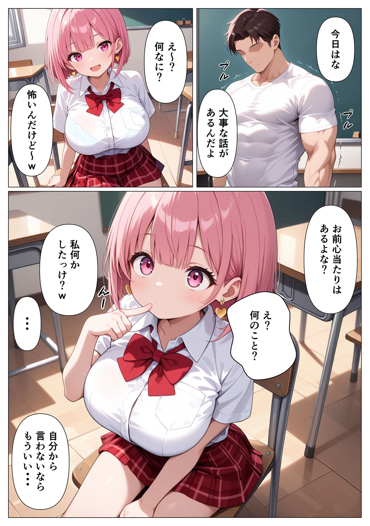 指導部屋は問題児エロかわギャルとのイチャラブ部屋になりました モザイク版ページ10