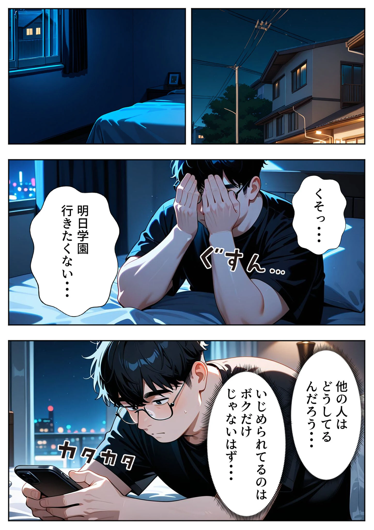 いじめられてた陰キャのボクが生意気チビギャルに中●し報復した話〜桃瀬愛羅 裏垢編〜 モザイク版ページ9