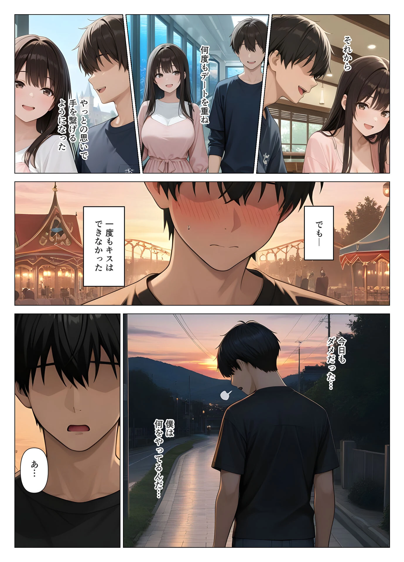 初めての相手は彼女の姉 人妻に童貞相談したら中●しセックスしてしまった話 モザイク版ページ13