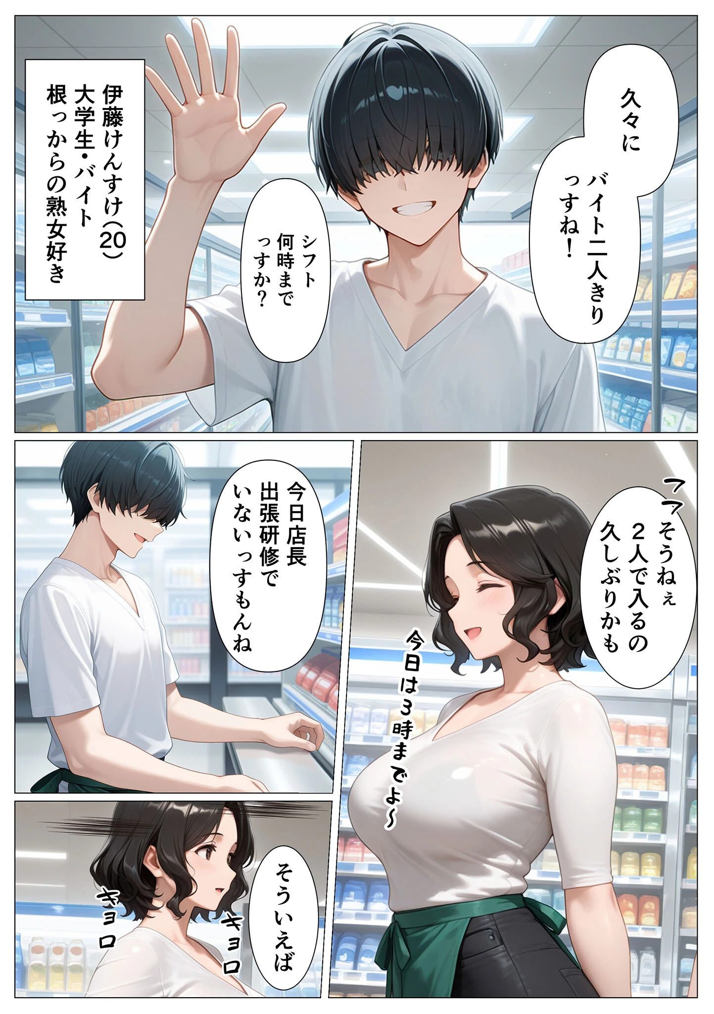 バ先の茶色乳首のパート人妻を玩具攻めしまくったら開花逆転・連続搾精された話（1） モザイク版ページ4