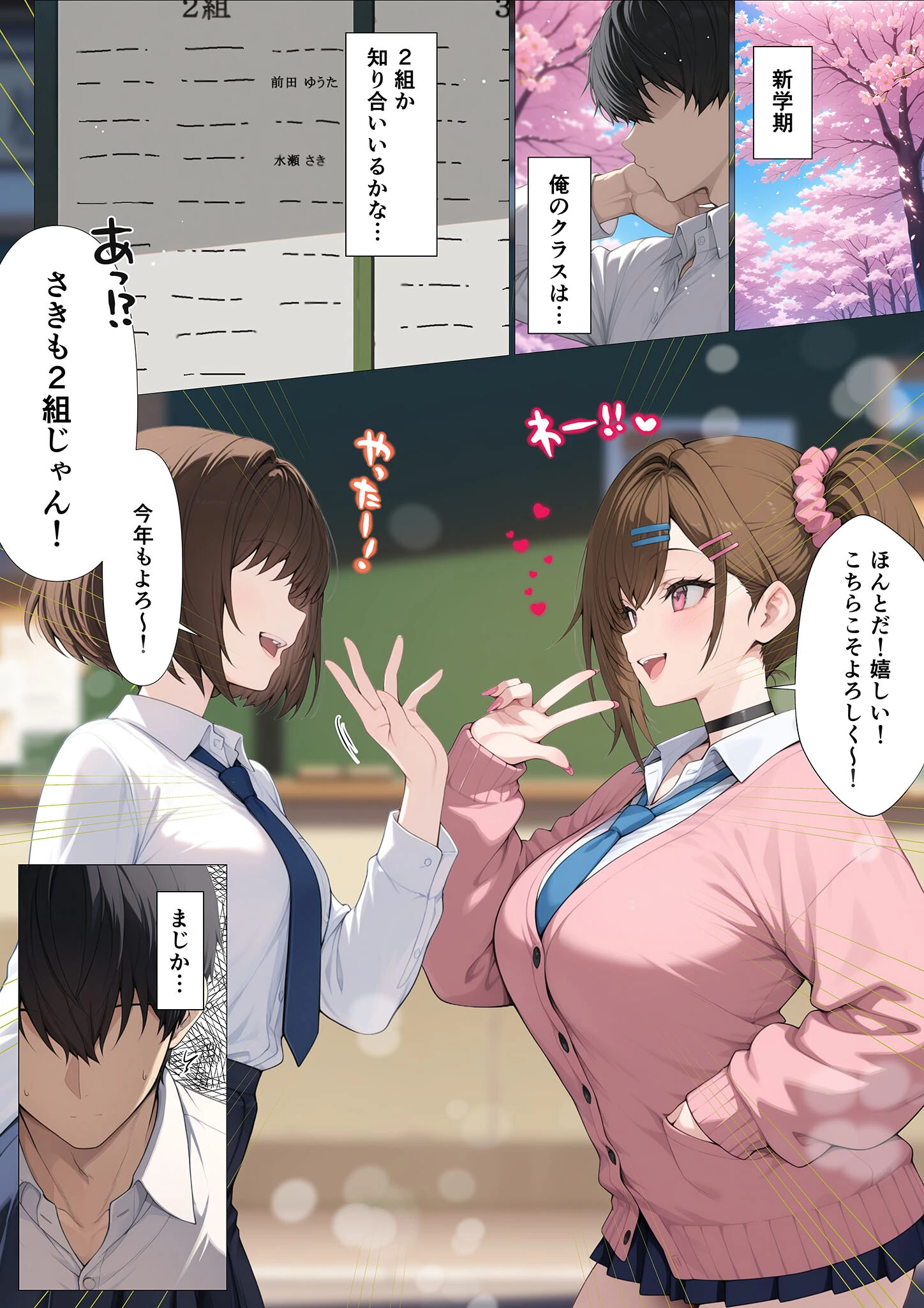 俺に近づくと発情しちゃう病気にかかったギャル幼馴染は誰にも相談できず俺で性欲を発散する(1) モザイク版ページ3