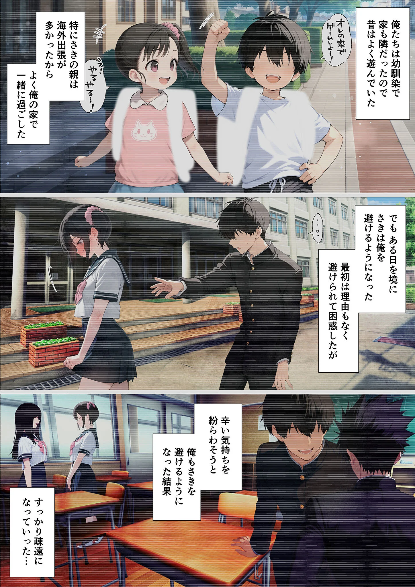 俺に近づくと発情しちゃう病気にかかったギャル幼馴染は誰にも相談できず俺で性欲を発散する(1) モザイク版ページ5