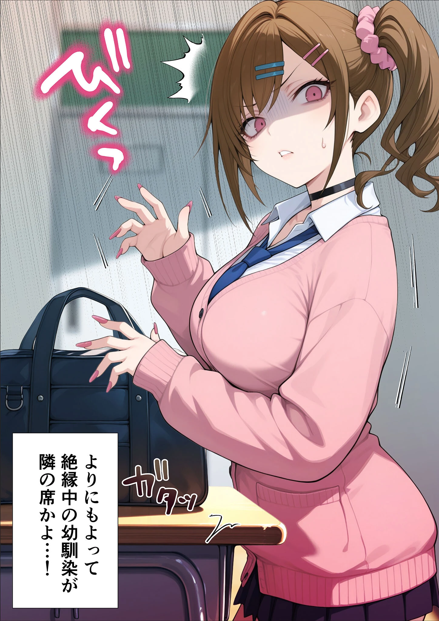 俺に近づくと発情しちゃう病気にかかったギャル幼馴染は誰にも相談できず俺で性欲を発散する(1) モザイク版ページ8