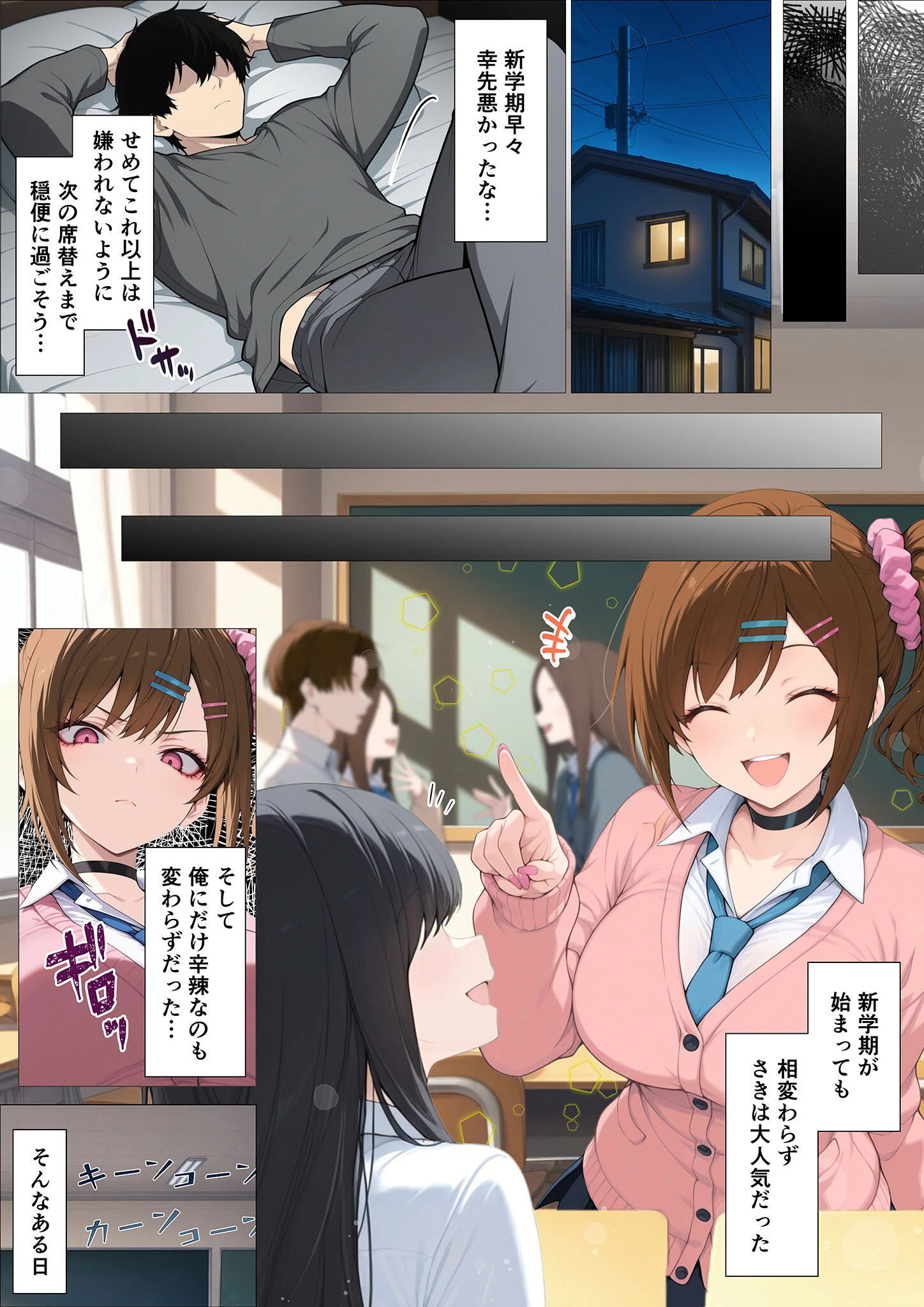 俺に近づくと発情しちゃう病気にかかったギャル幼馴染は誰にも相談できず俺で性欲を発散する(1) モザイク版ページ10