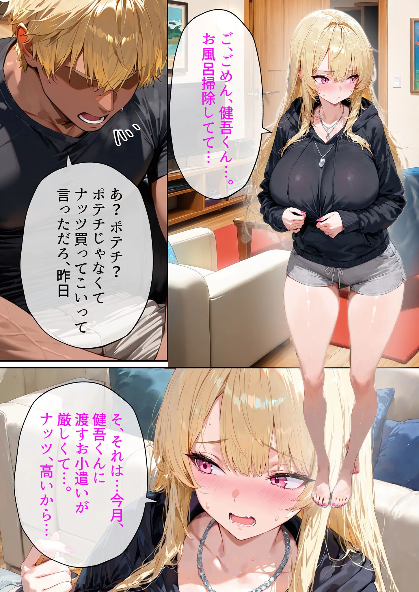 クズ夫への托卵復讐〜お前の嫁（ギャル）、俺が孕ませといたよ〜（1） モザイク版ページ5