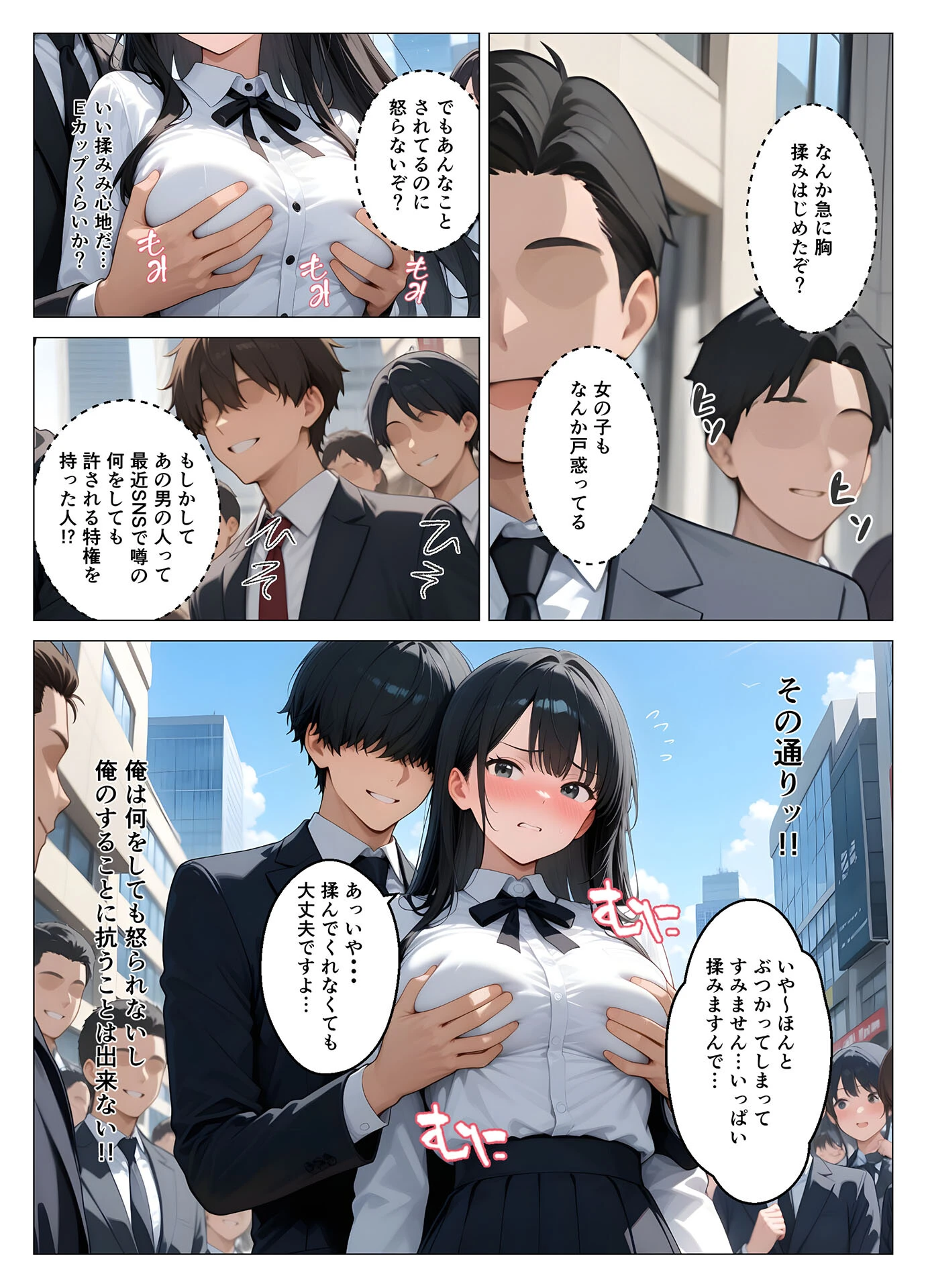 何でもありのチート特権 女の子を好き放題犯●まくる モザイク版ページ6