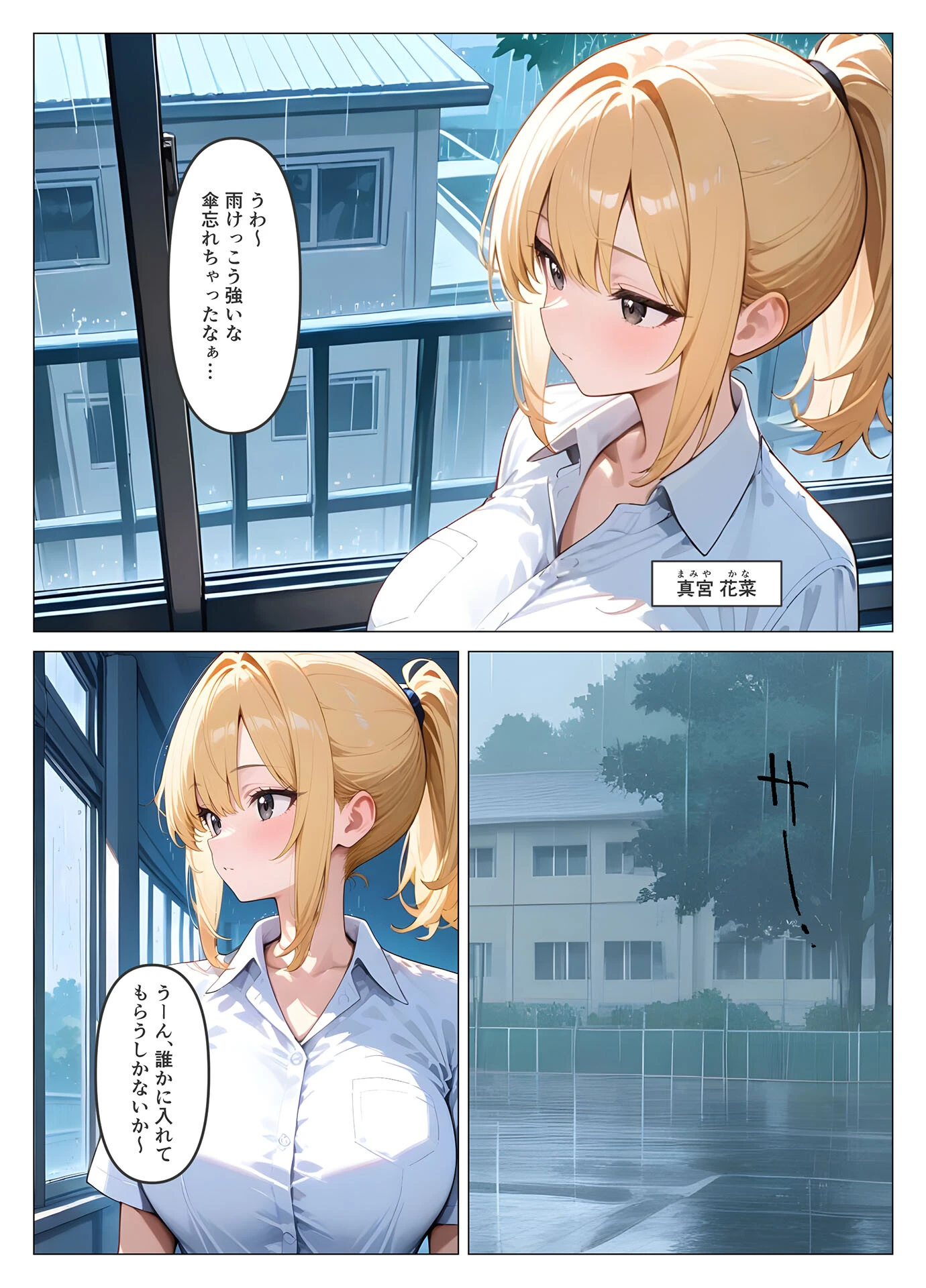 一軍ギャルが童貞の性●隷にされちゃった モザイク版ページ3