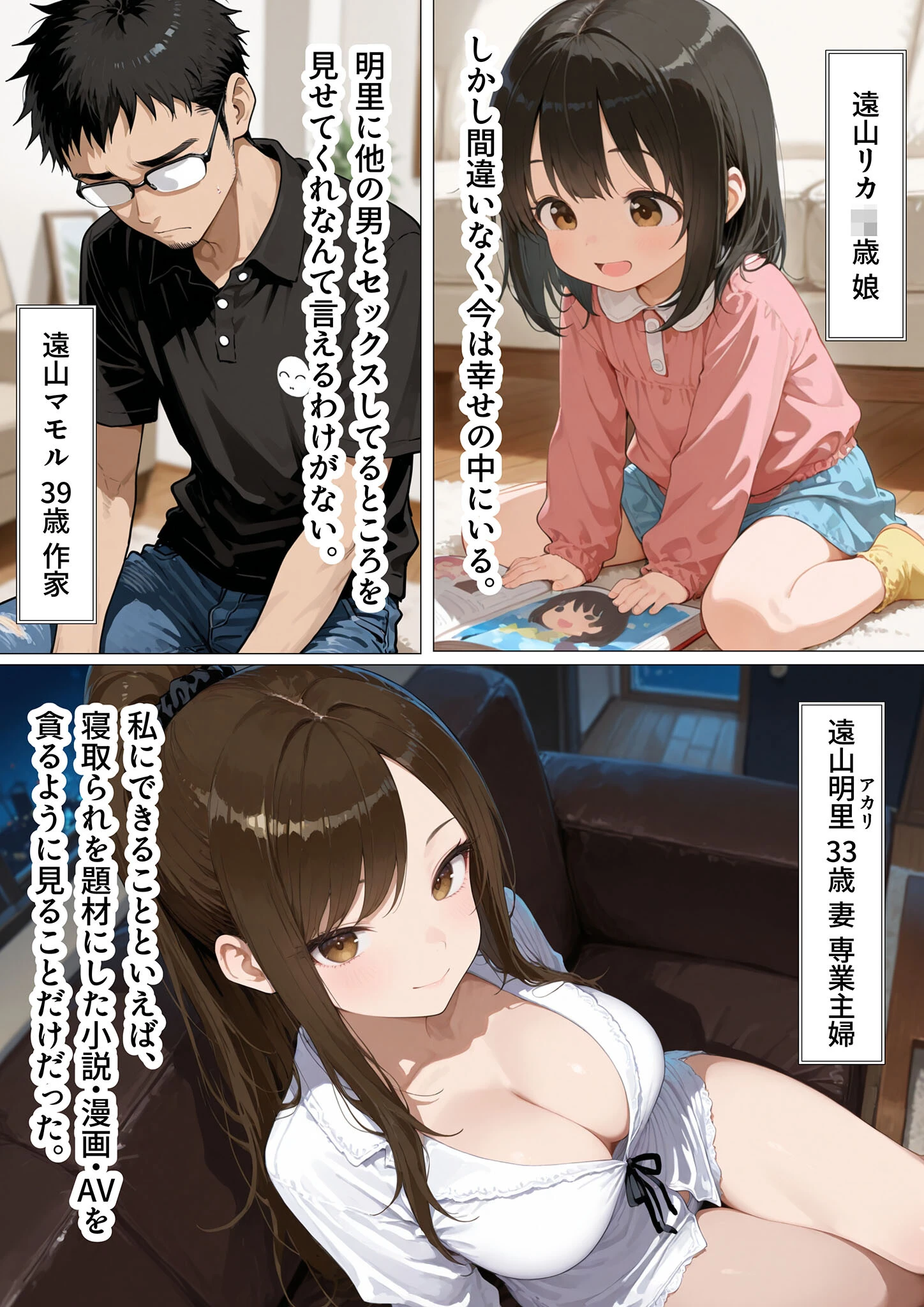 強気妻を年下に抱かせて観察する(1) モザイク版ページ11
