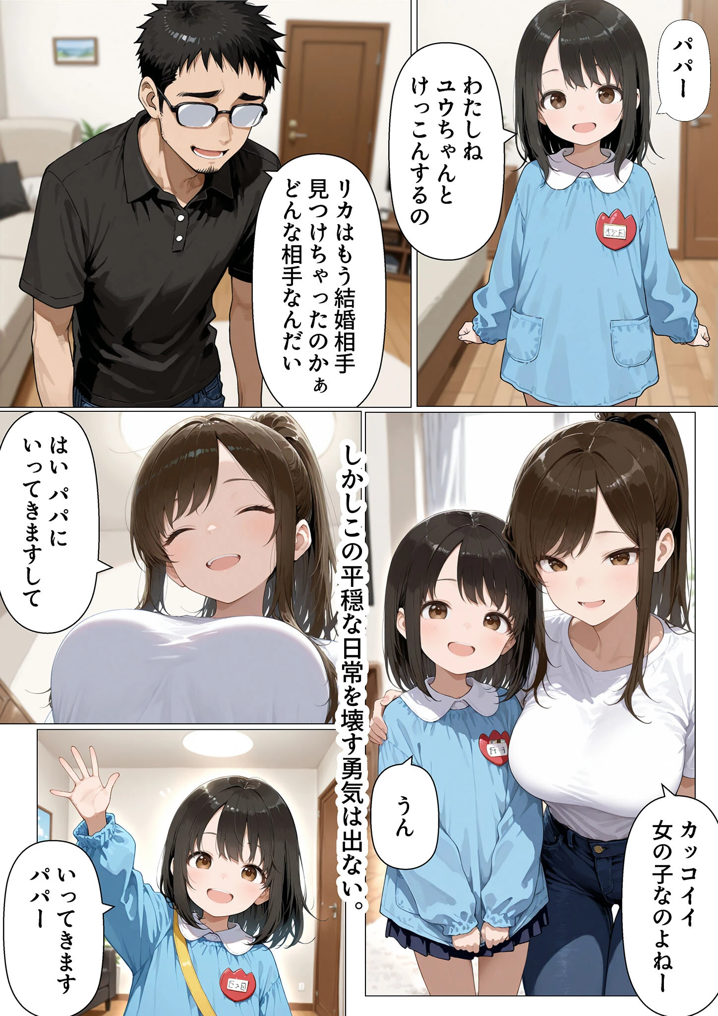 強気妻を年下に抱かせて観察する(1) モザイク版ページ14