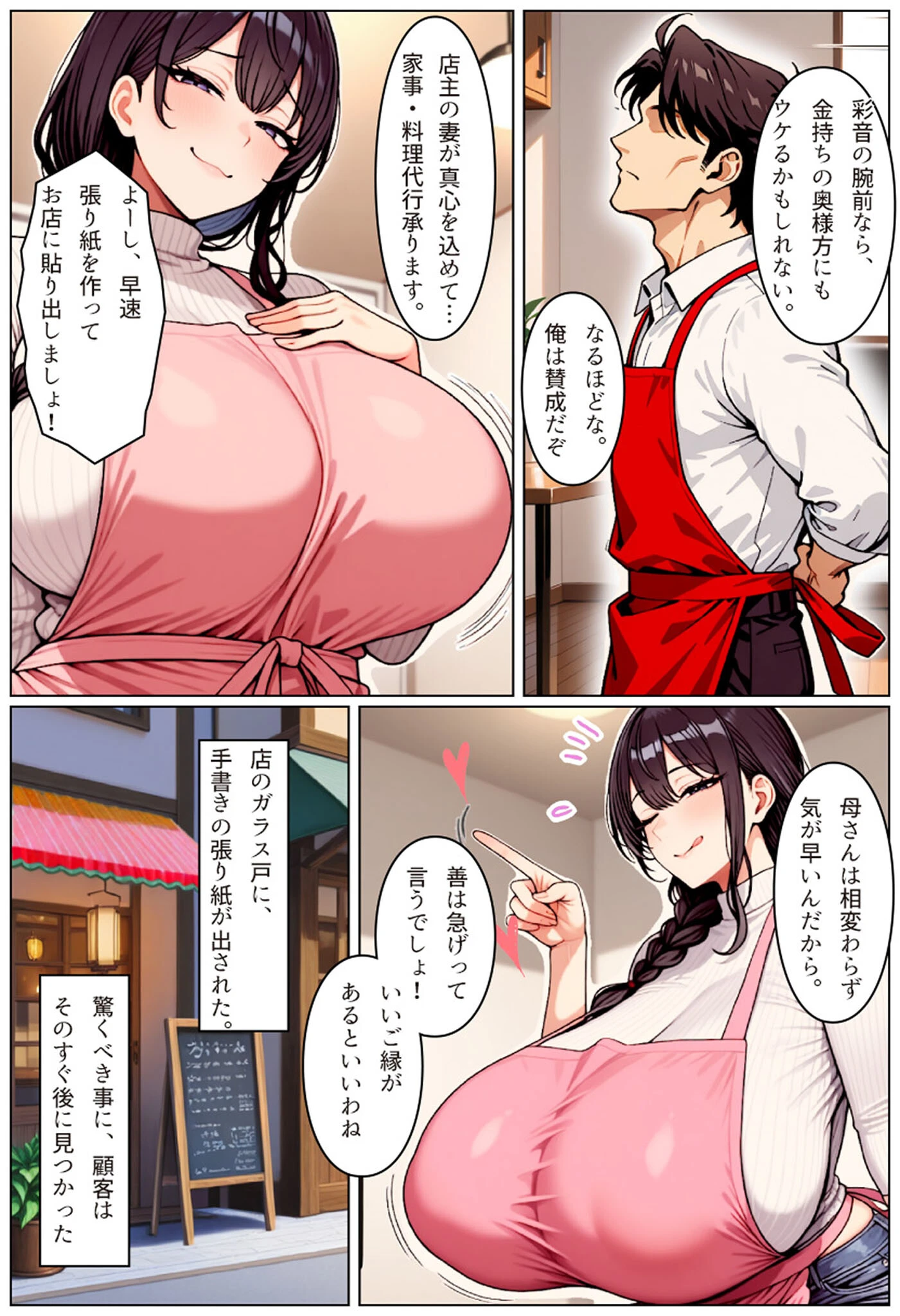 僕の清楚な母さんの寝取られ性処理代行 モザイク版ページ13