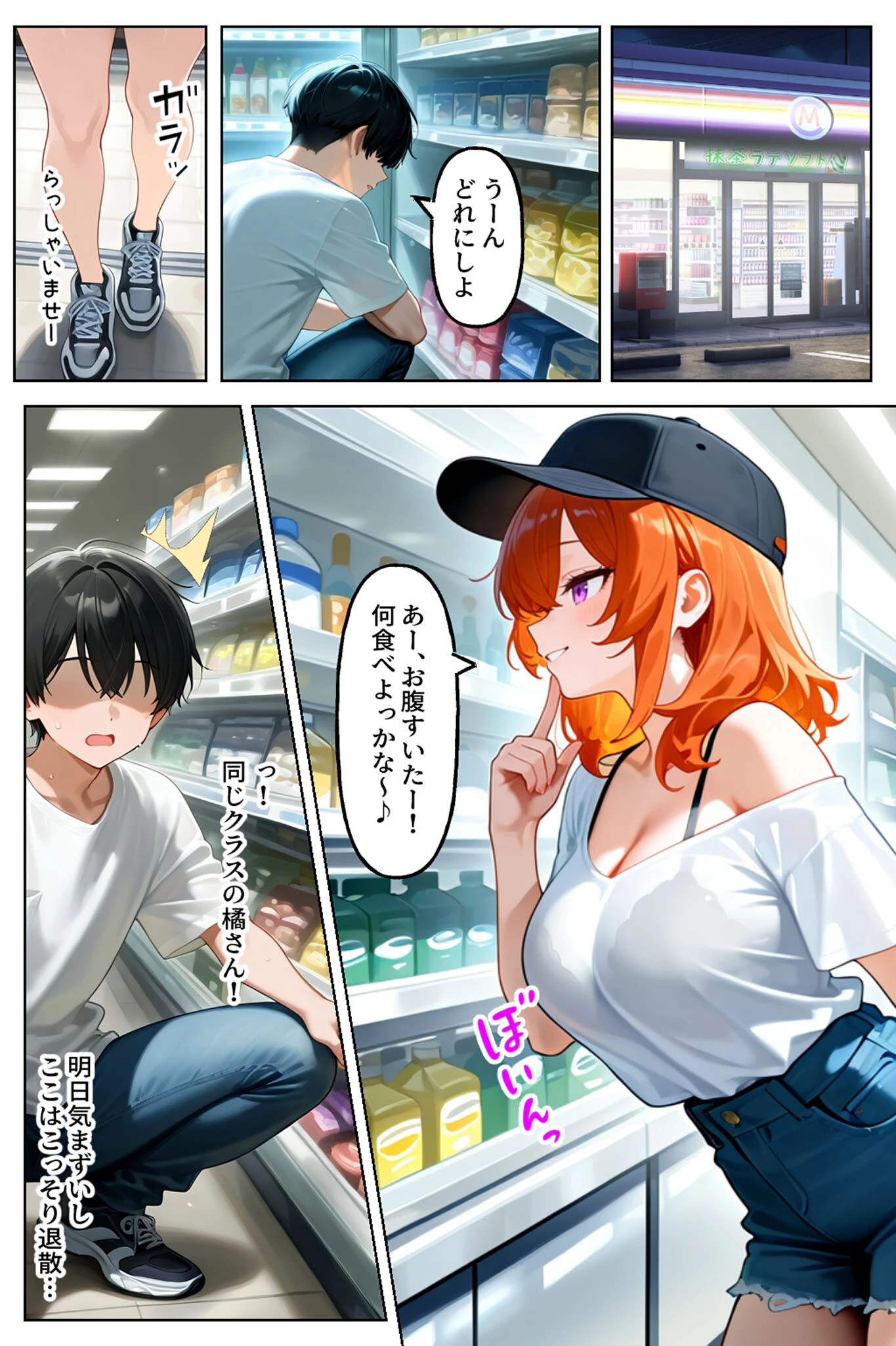 家出してきたクラスの人気ギャルがうちに転がり込んできたけど…まさかの処女でした（1） モザイク版ページ3