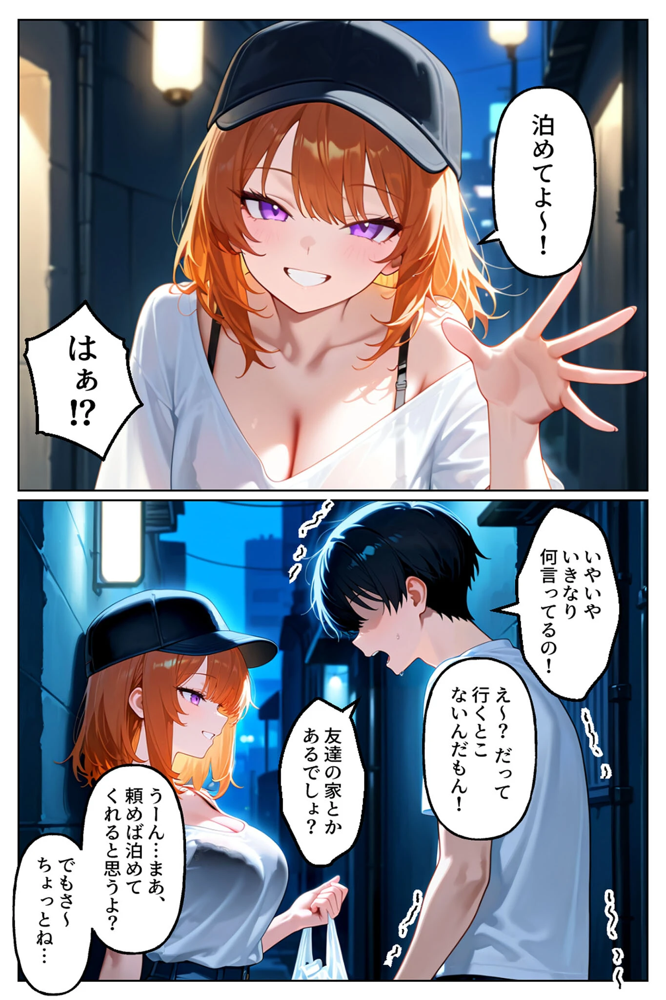 家出してきたクラスの人気ギャルがうちに転がり込んできたけど…まさかの処女でした（1） モザイク版ページ7