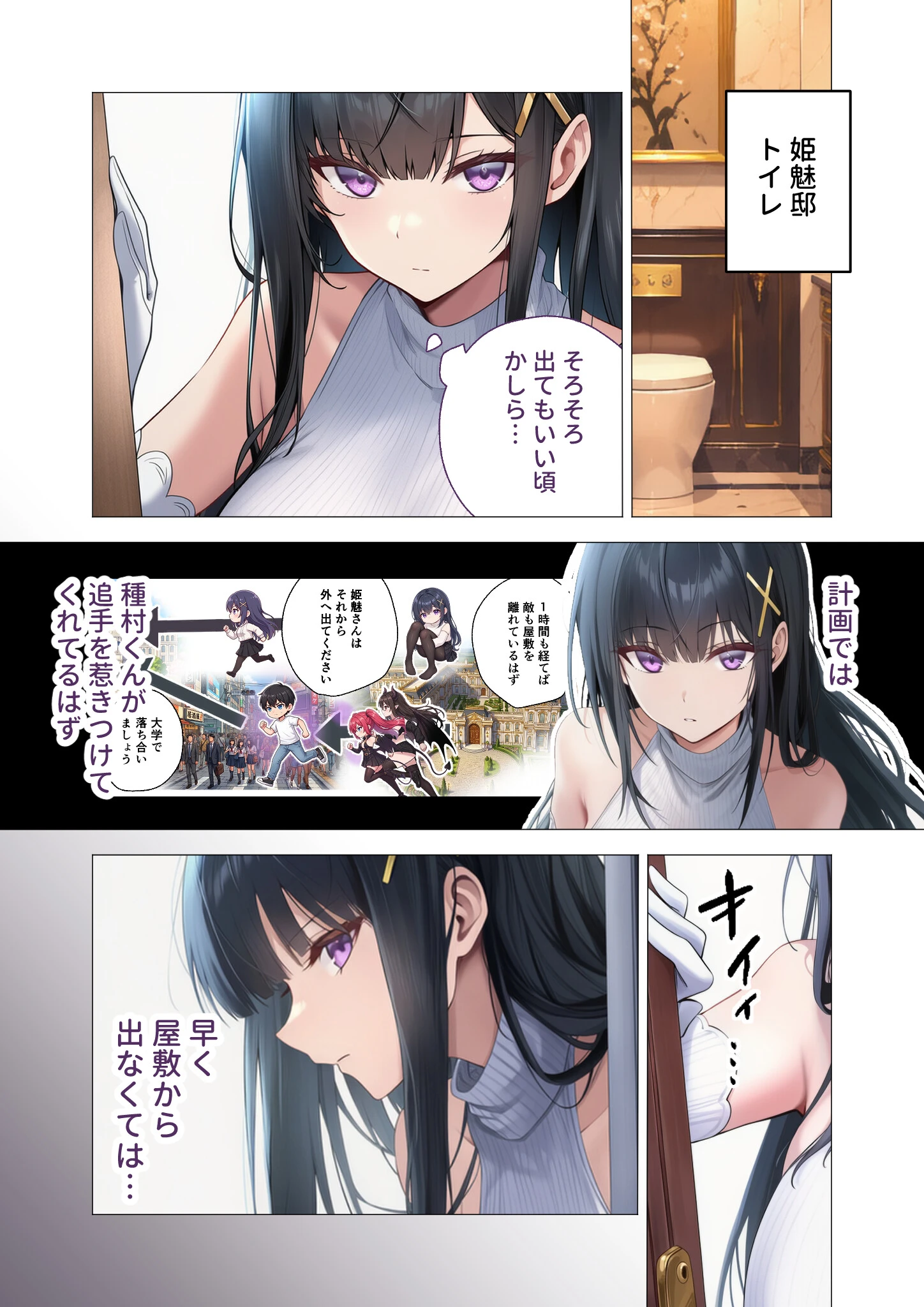 サキュバス・クイーン 第6話 〜キャットファイト〜ページ6