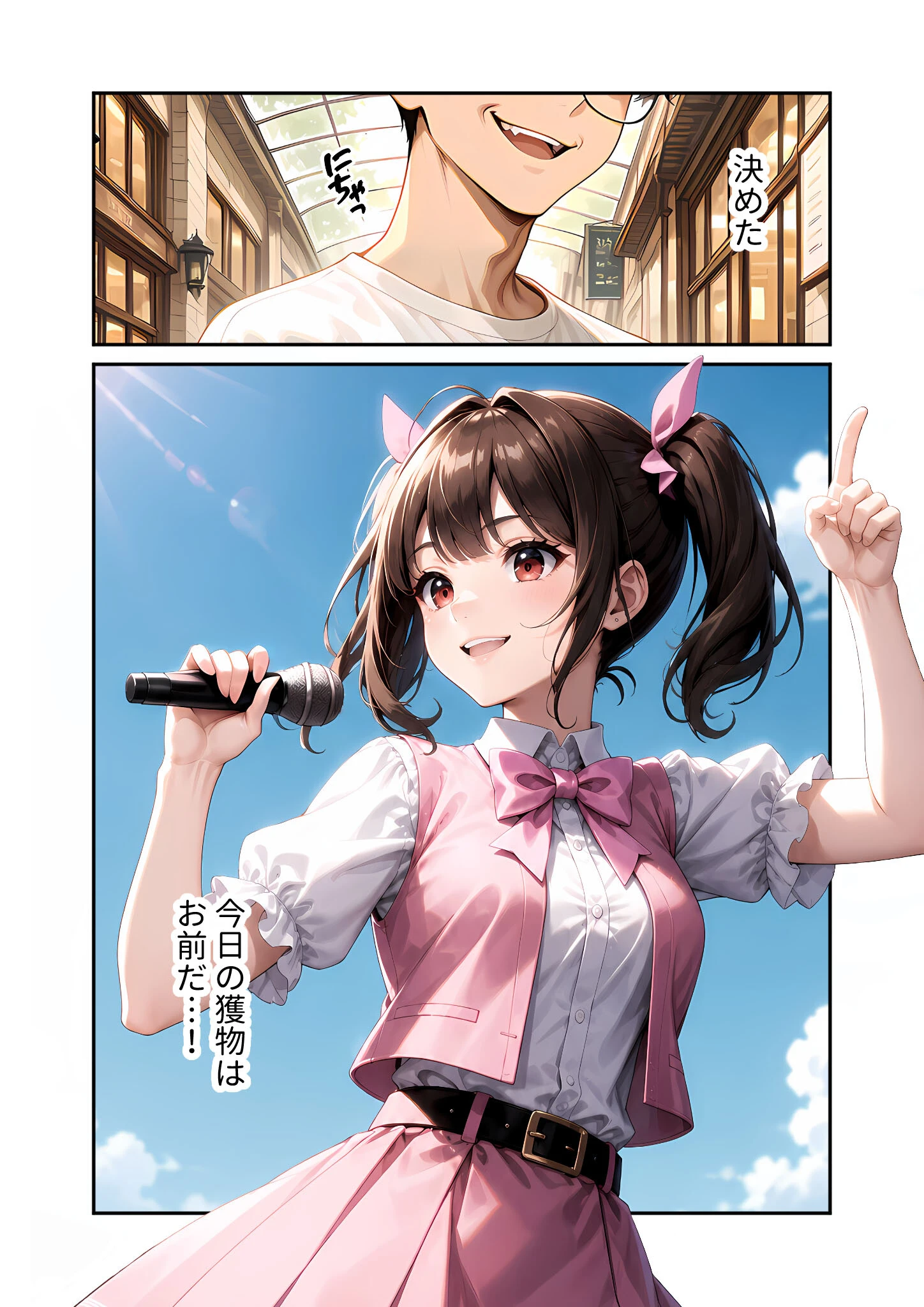 陰キャの僕、透視の力を手に入れる。第二十話 〜同級生アイドルのえっちな腰へこダンス〜 モザイク版ページ8