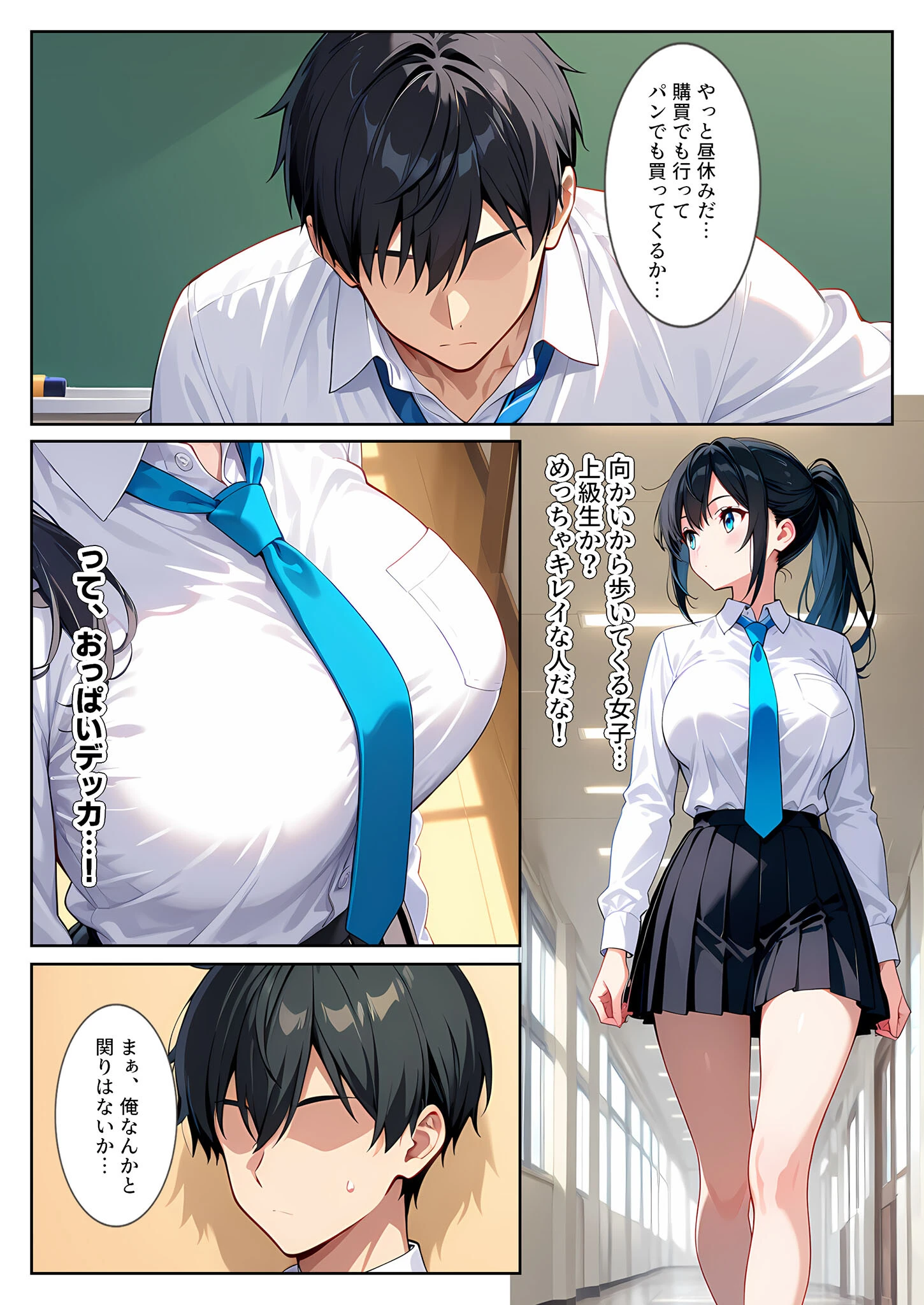 快楽に目覚めた無垢な爆乳風紀委員長とドMなギャル保健医に射●管理されています! モザイク版ページ5