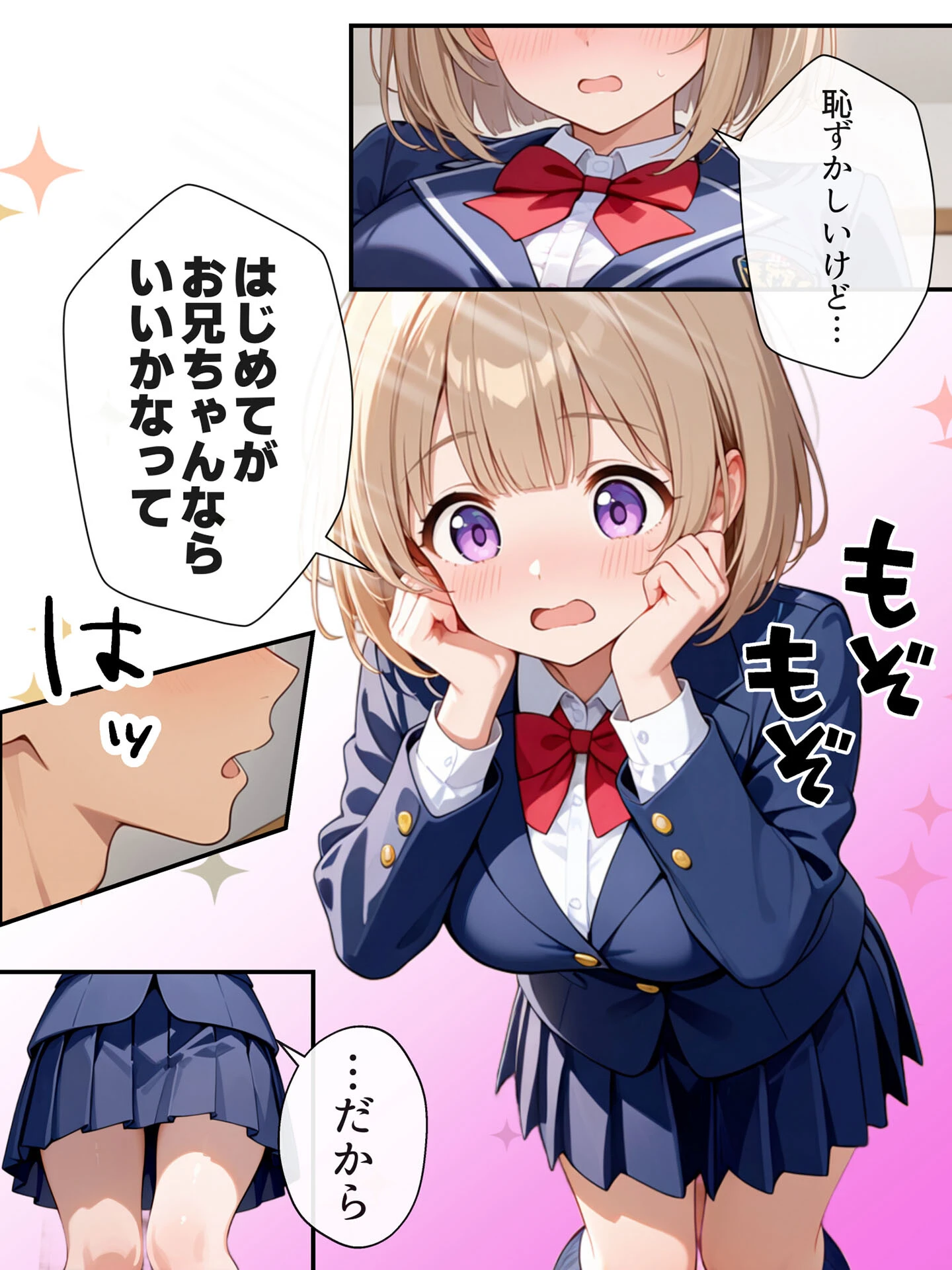 処女の義妹はえっちを教えてほしい モザイク版ページ8