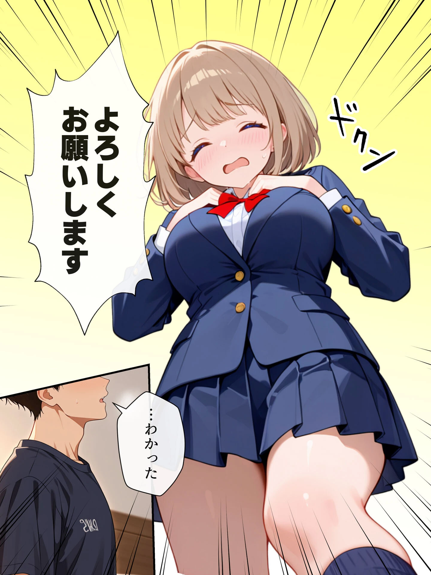 処女の義妹はえっちを教えてほしい モザイク版ページ9