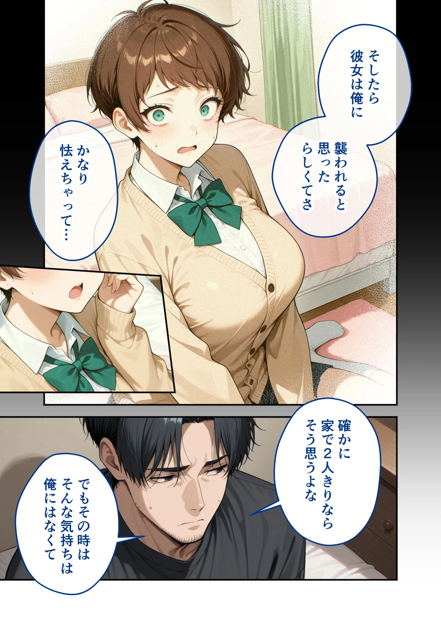 尊敬している上司の大切な一人娘の誘惑に、僕は我慢できなかった。五日目ページ15