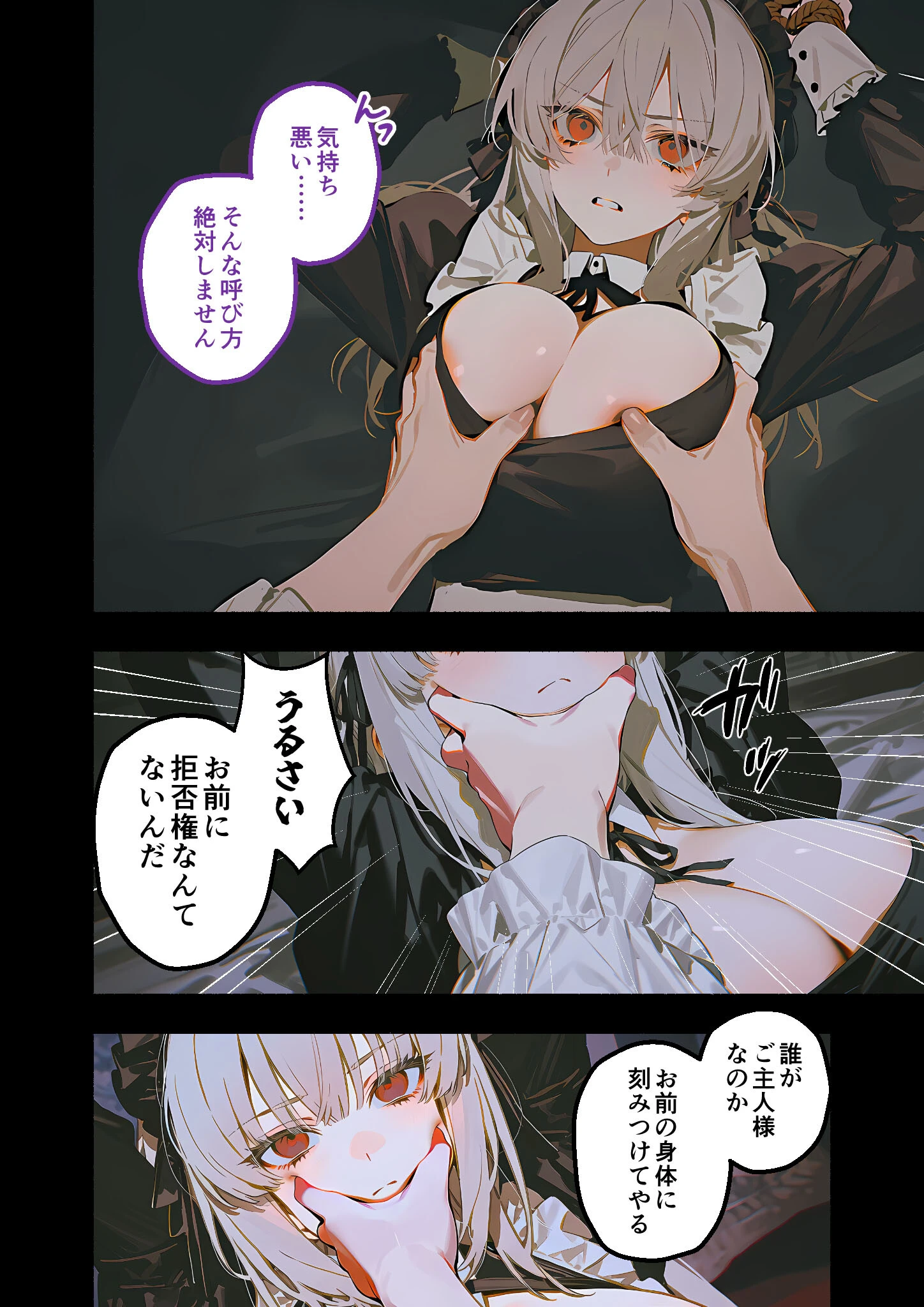メイド堕ち令嬢開発録02 〜白き矜持が赤く穢れる初夜〜ページ14
