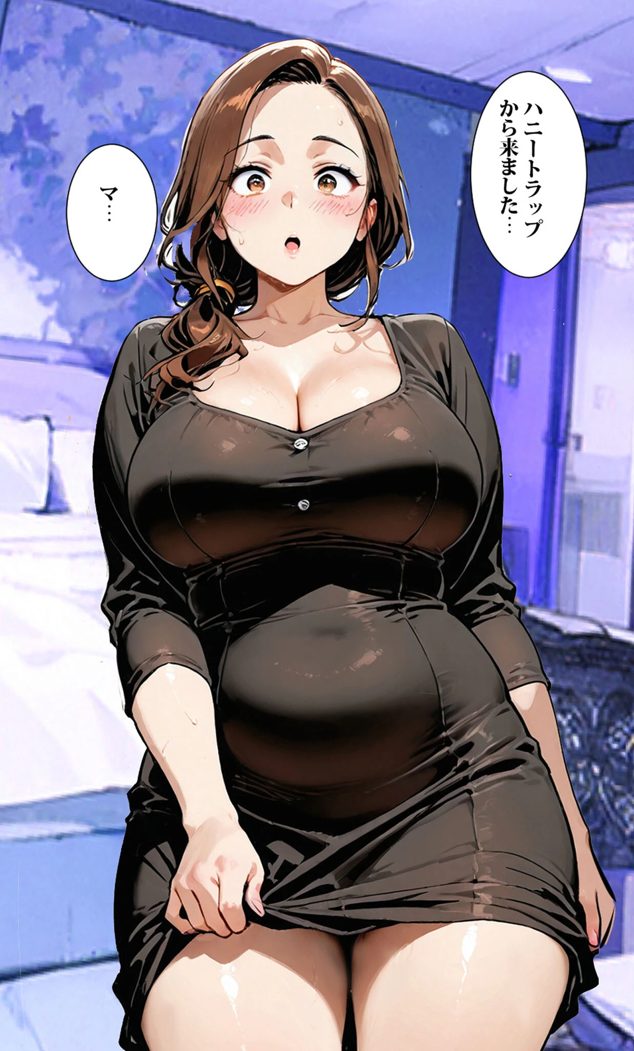 デ●ヘル呼んだら義母が来た モザイク版ページ7
